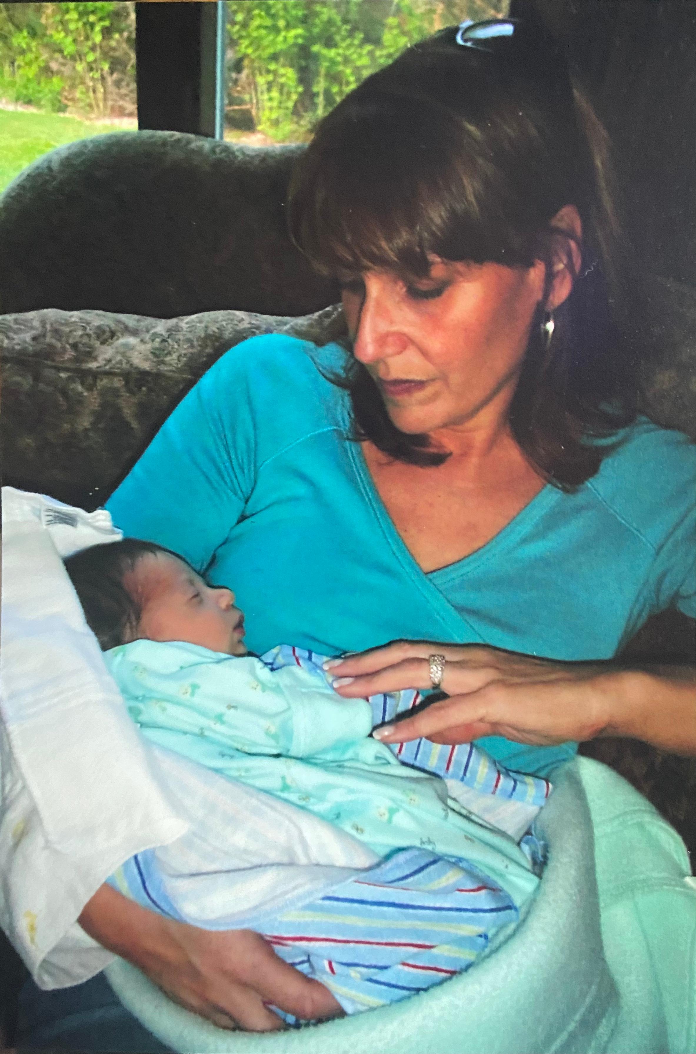 Aunt Nancy & baby Ben