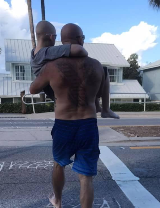 Only 14 years old, tackling cancer again. He wanted to go to the beach, that's all.