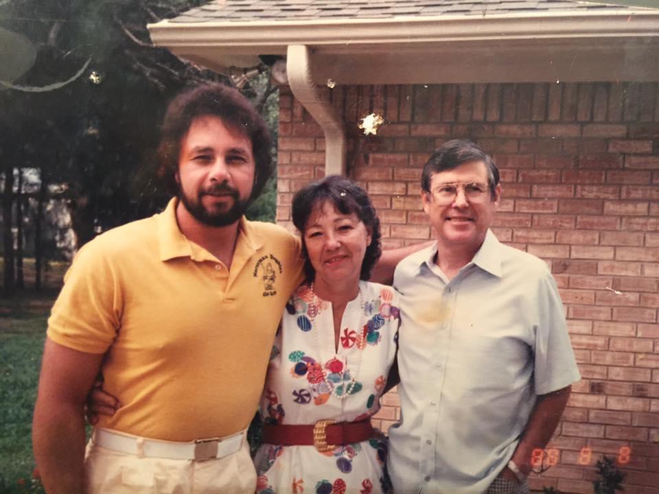 Brother Jimmy Hamilton and husband Harland Gaskill in Mabank Texas