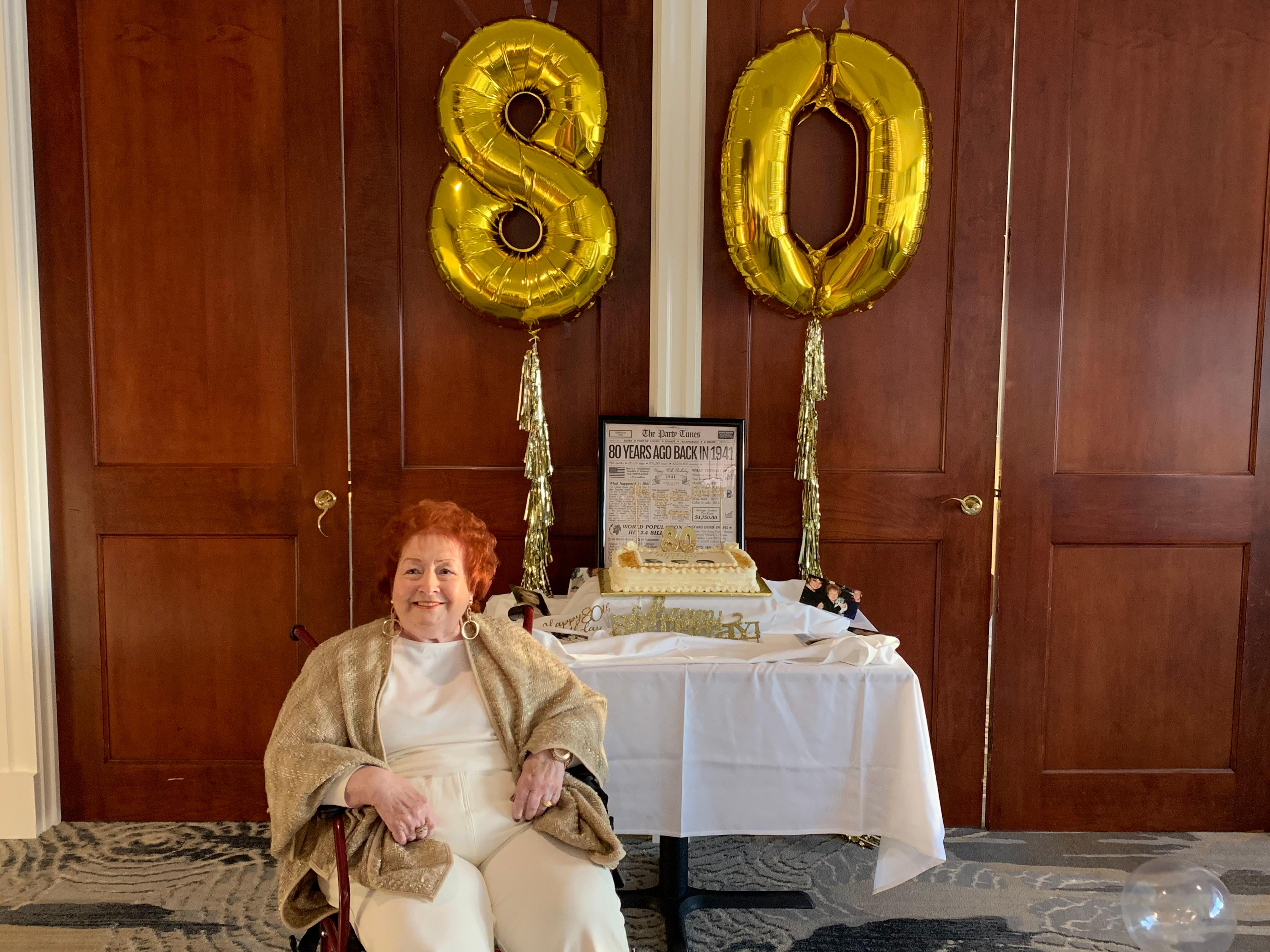 Mom's 80th birthday