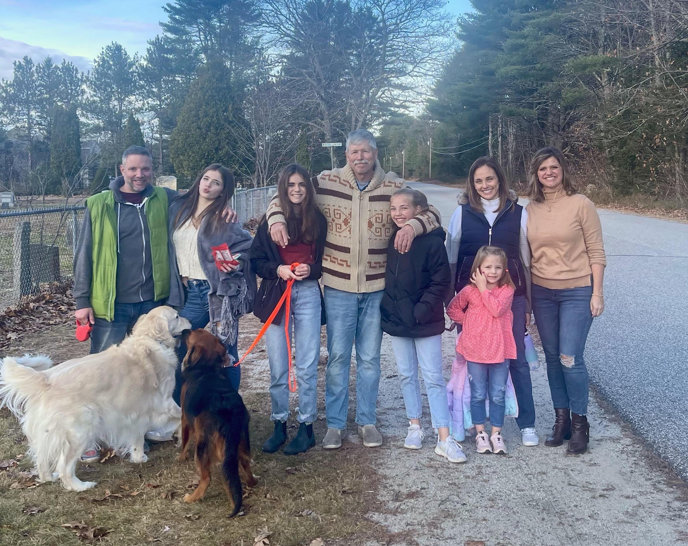 Thanksgiving crew. (Missing Nana and Adrian from this pic who were busy cleaning up).  