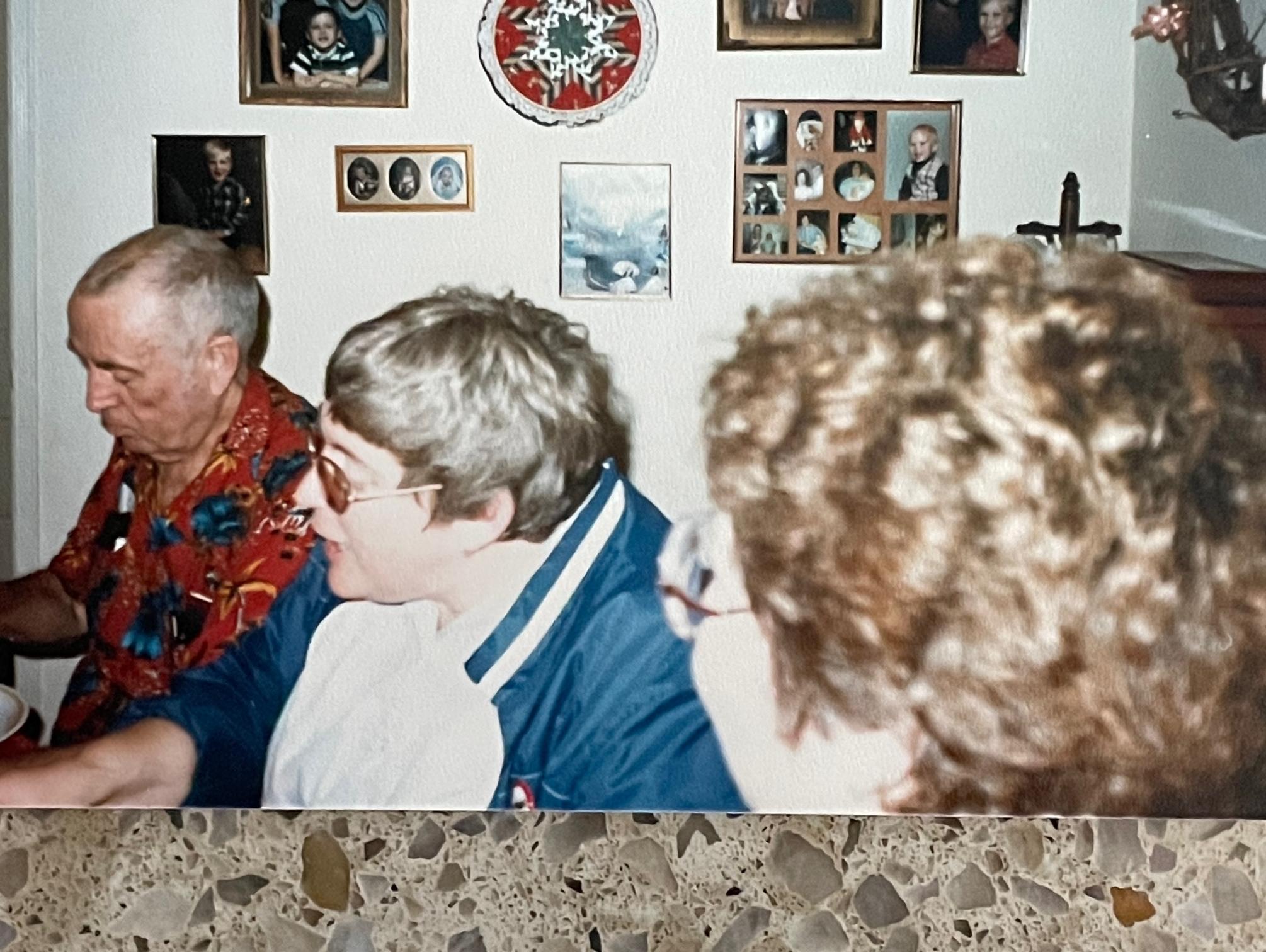 Papa Doc  (Ed, Our sons called him that), Carole and Willa.
