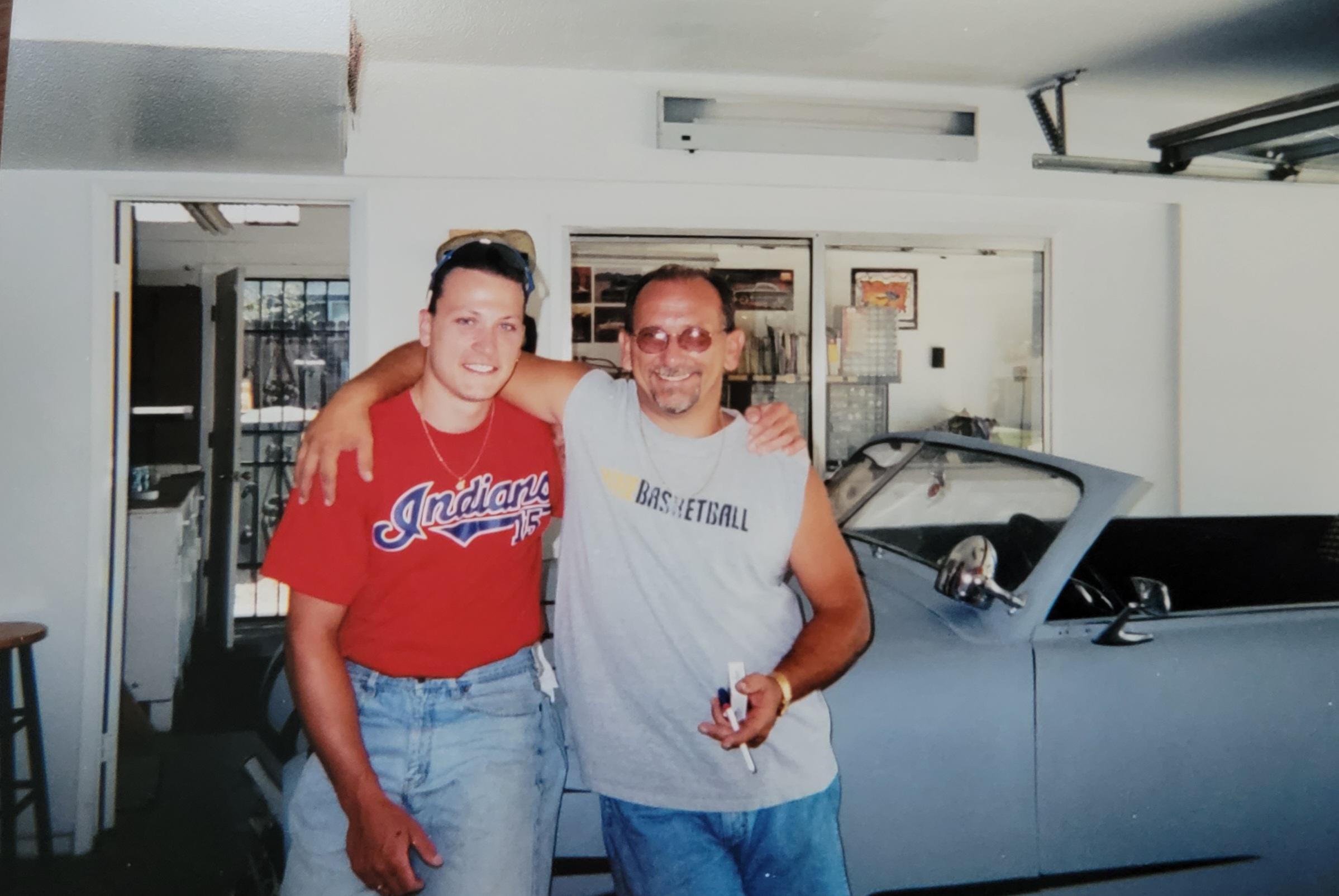 Ed and Uncle Marty 8-2000