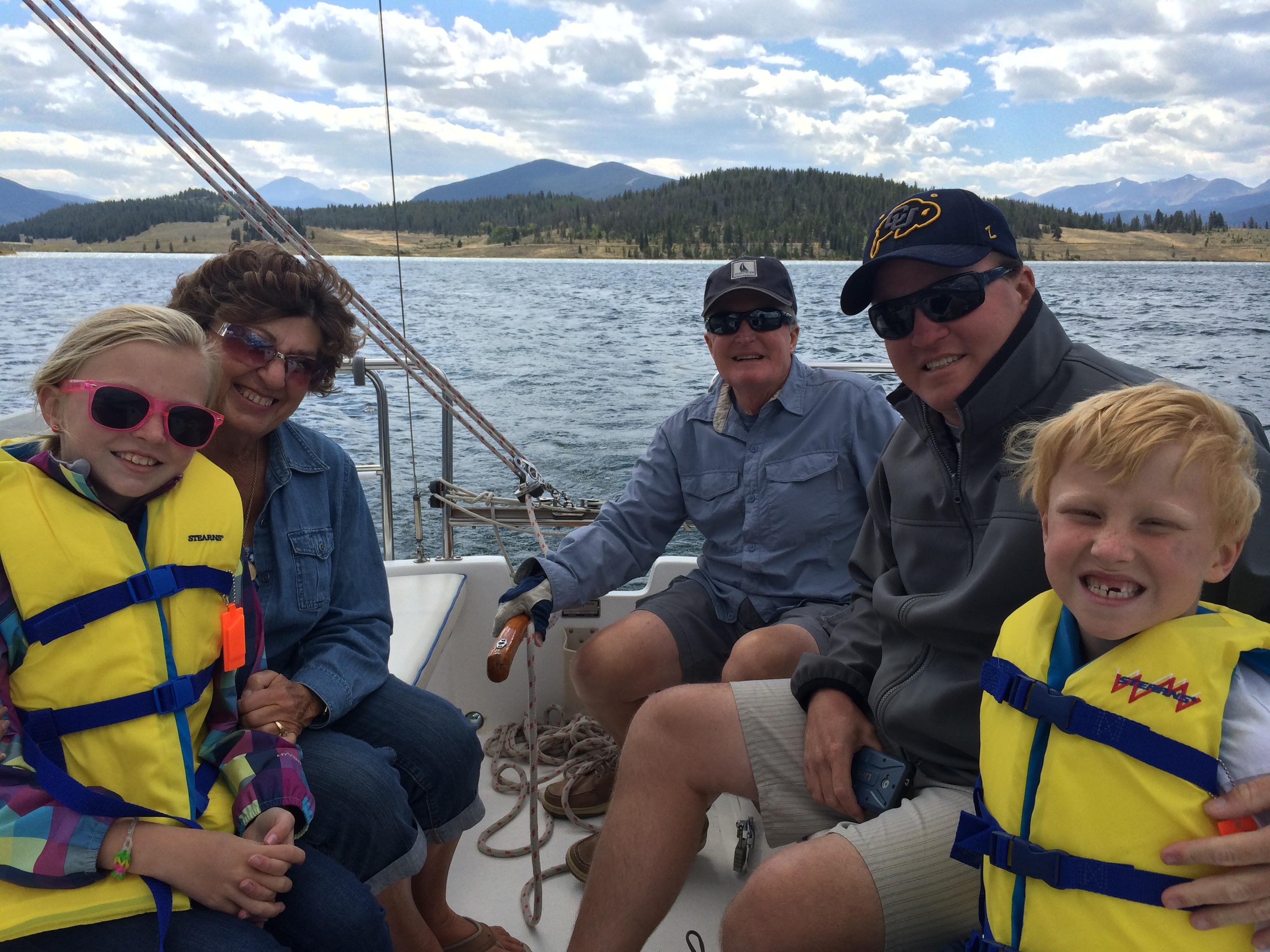 Sailing on Lake Dillon 2014