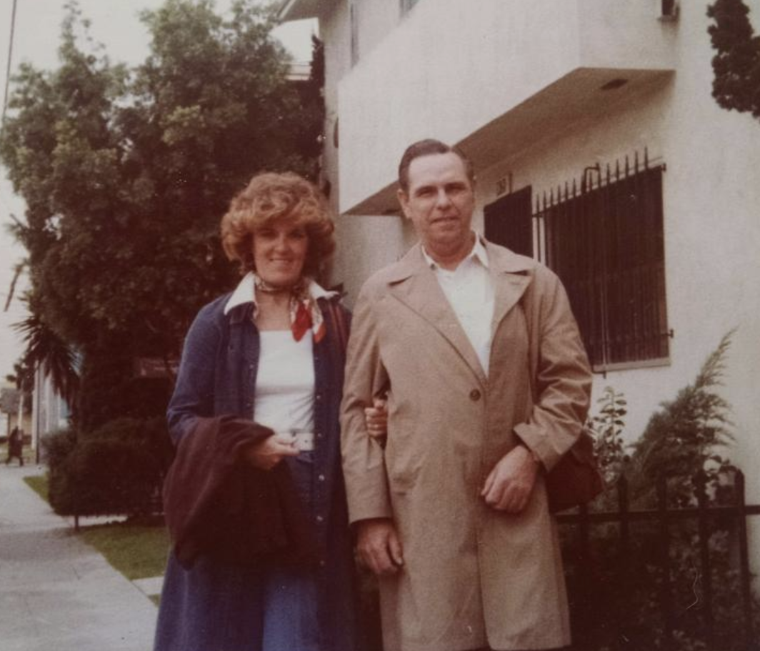Bird and Daddy in California.