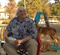 Carole at Canine Academy
