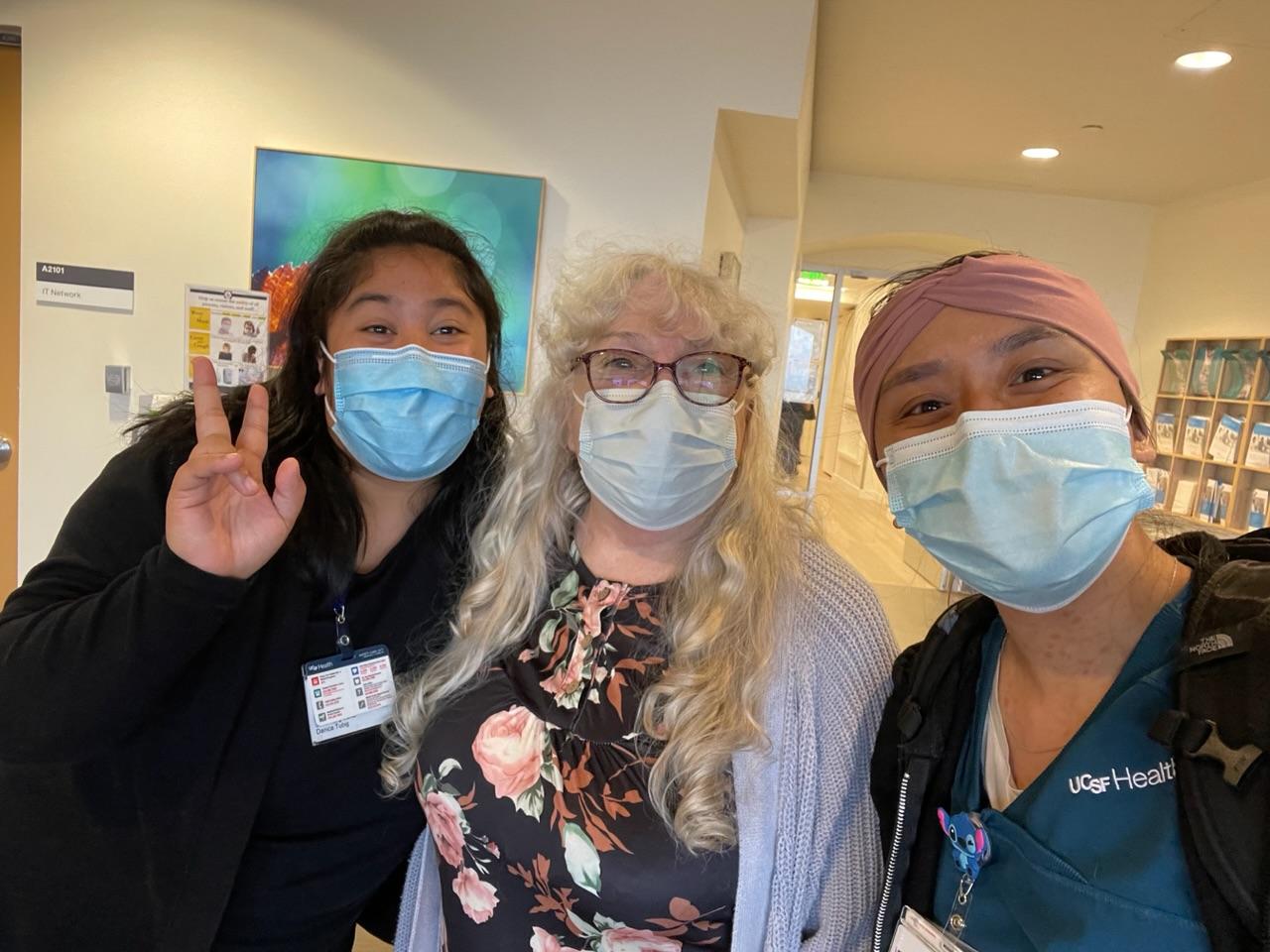 Dear Claudia,
My colleague, friend, and a honorary work grandmother, I love you so much. I miss you. I’ll never forget the night I visit you before you pass. You’ve been the light of my life and everyone’s life at UCSF Prepare Clinic. I’ll always cherish the memories I shared with you, whether it’s food, my travels, my partner Yarnel, and my family. I hope that you’re living your best life in Heaven along with Tre. I also loved the time you shared how much you love, Japantown’s , ramen spot and you paid for me and Yarnel’s lunch. Thank you for that. Theres so much more memories I wanna share of you but just know that you’ve made an impact on my life. I will never forget you.
I love you,
Jannie