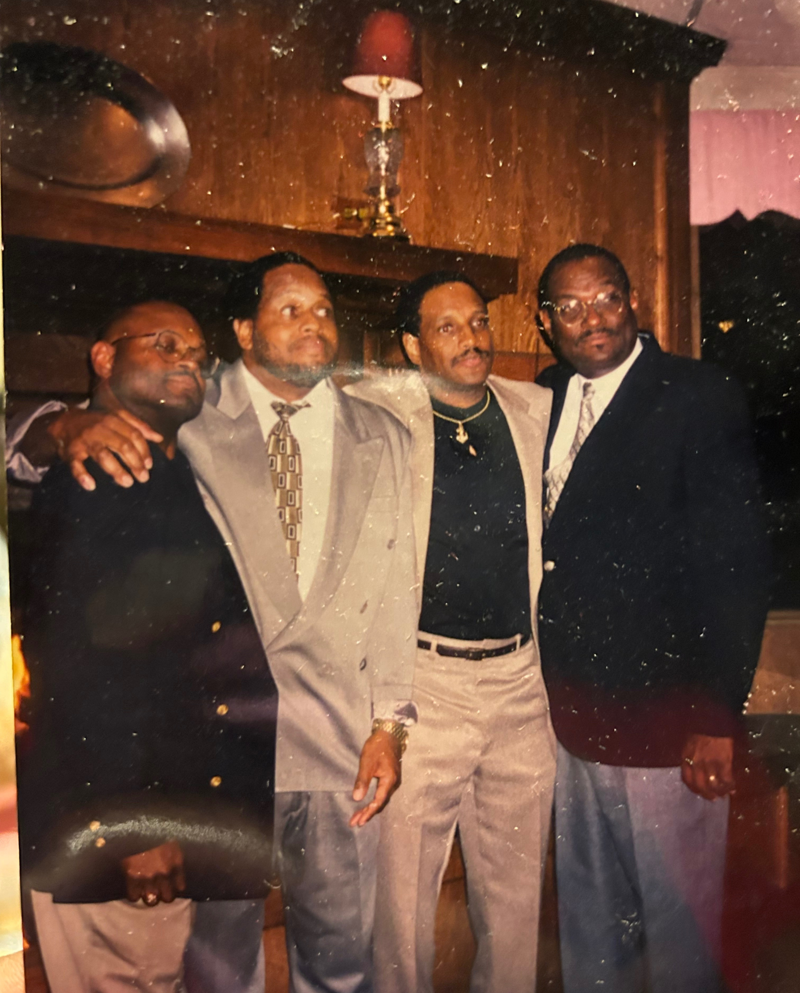 The Walker Brothers!! Together at a family reunion in Birmingham, AL circa 2001
(Donald, Bernard, Calvin and Rogers)