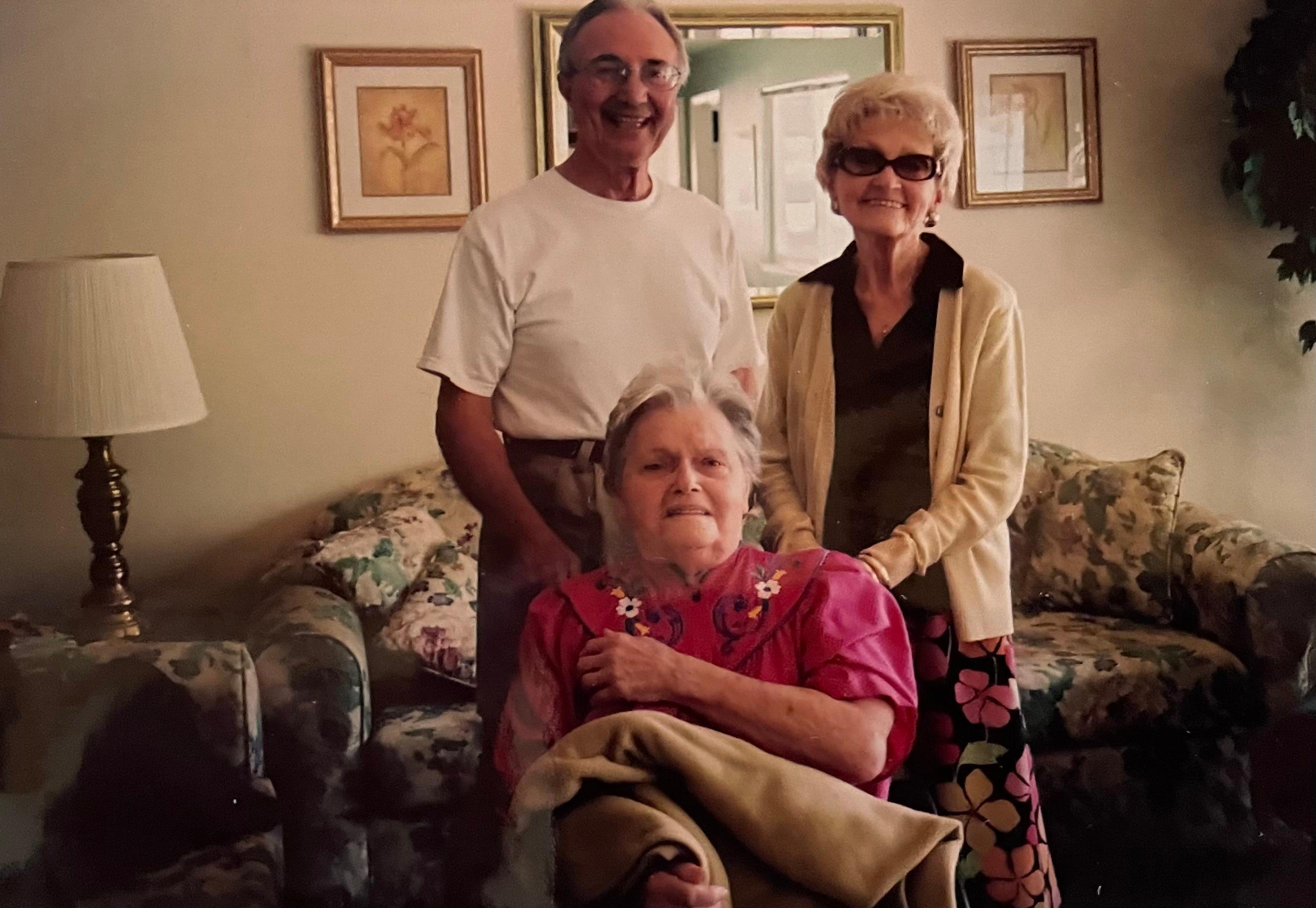 Sam, Jerry & Jerry’s sister Juanita