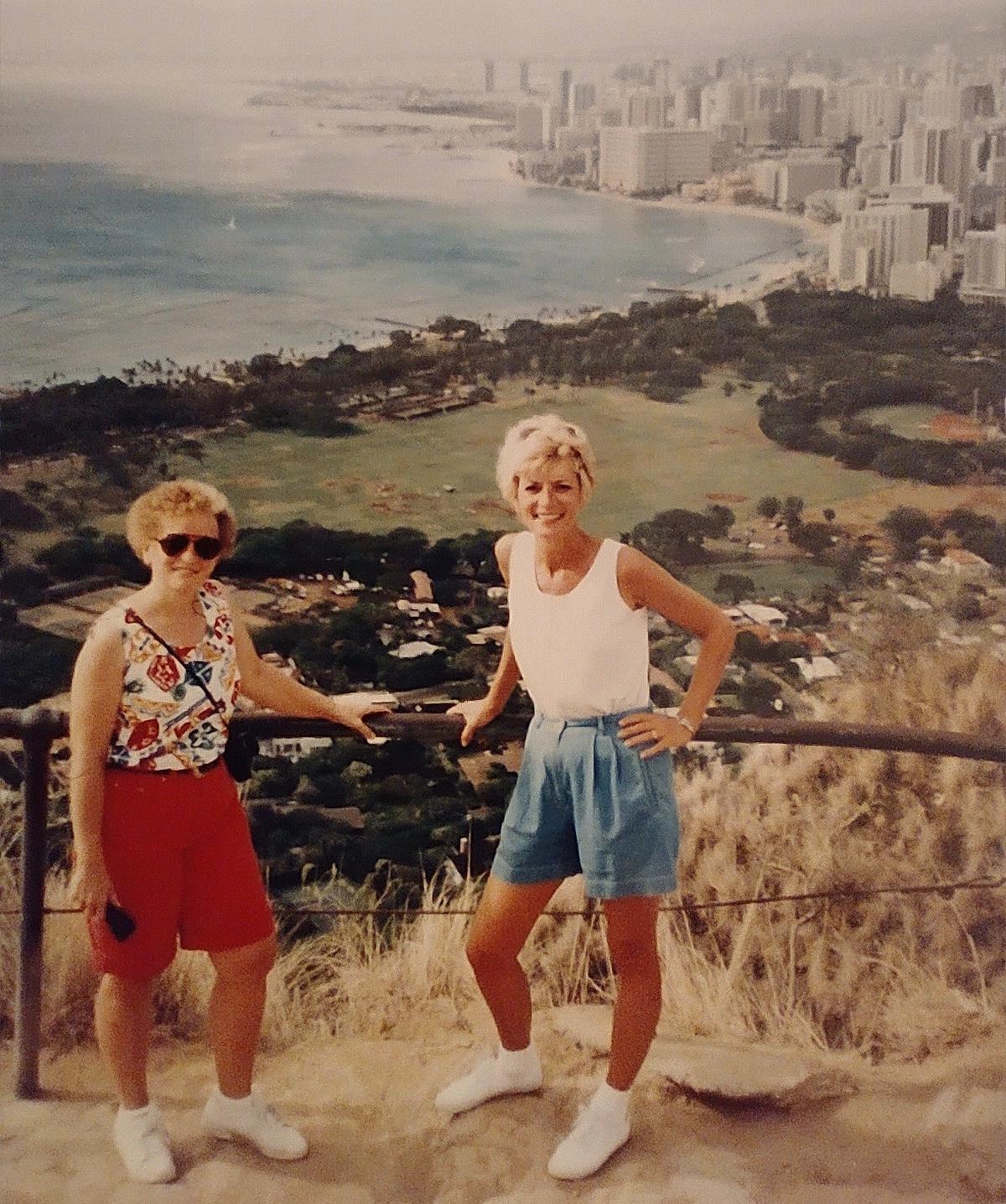 Mom and Mary in Hawaii