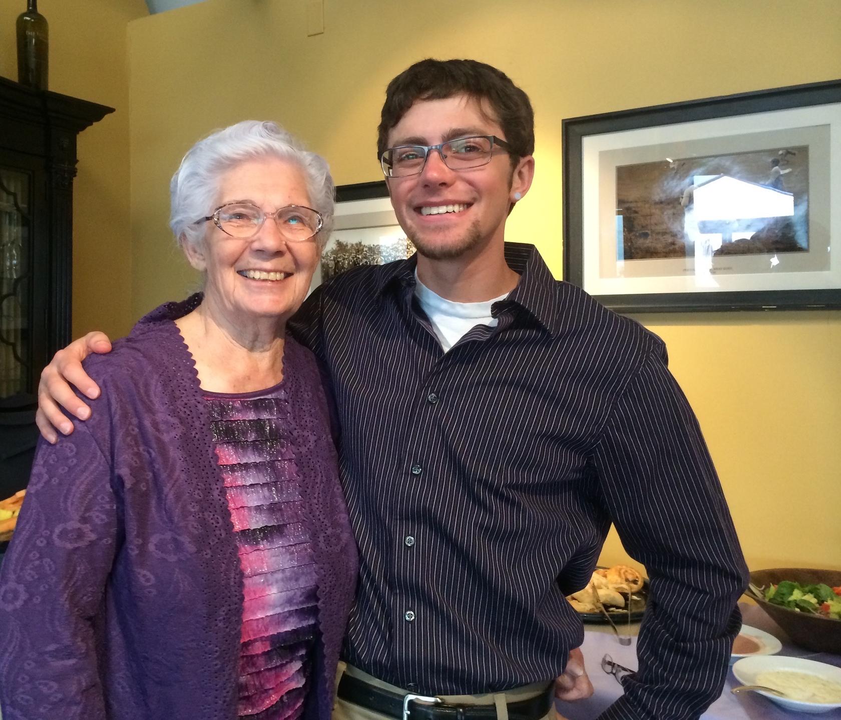 Mom and Grandson Adam