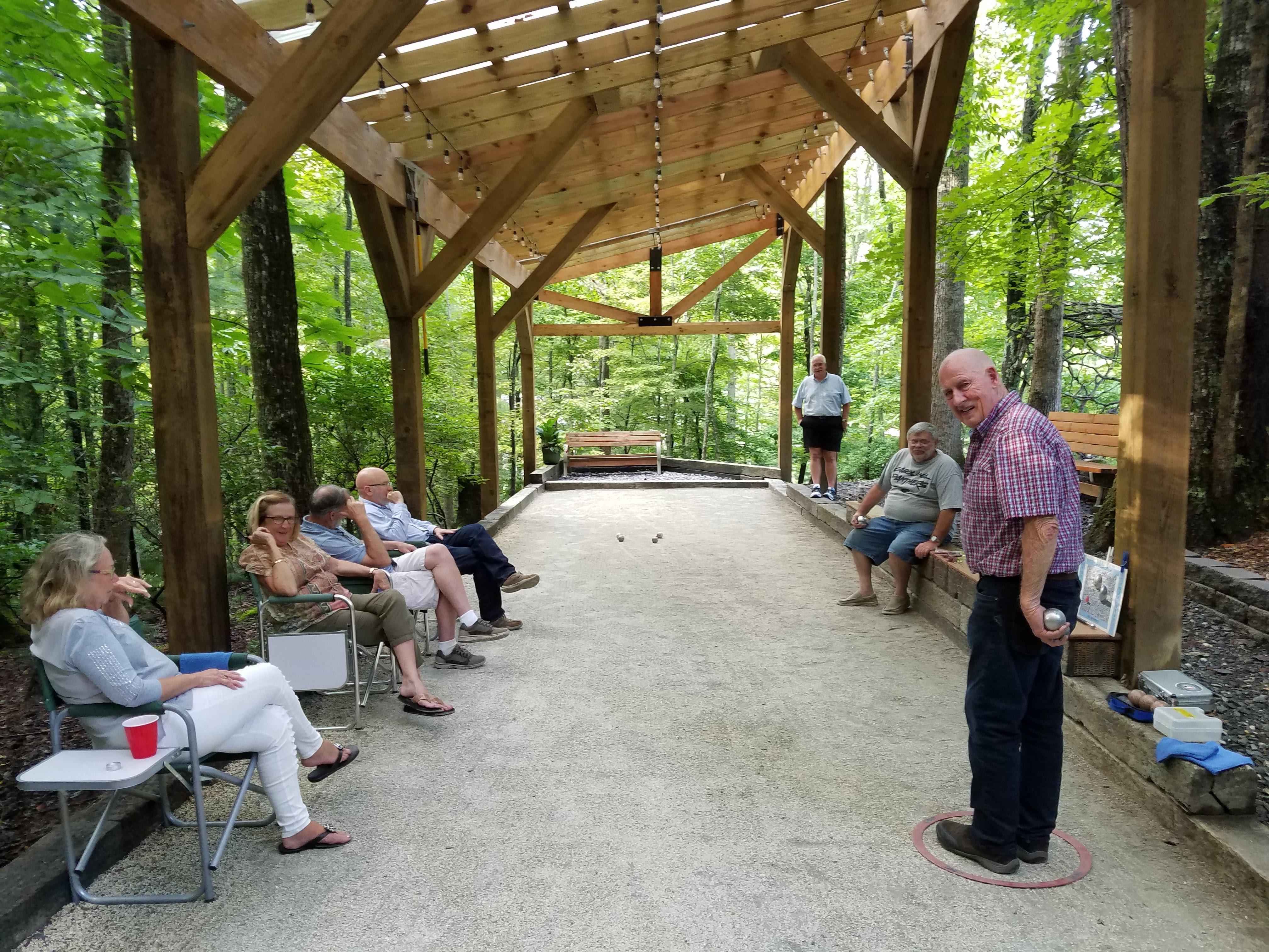 Pétanque at the Reeds in Powder Horn Mountain - 8/12/2018 /DB