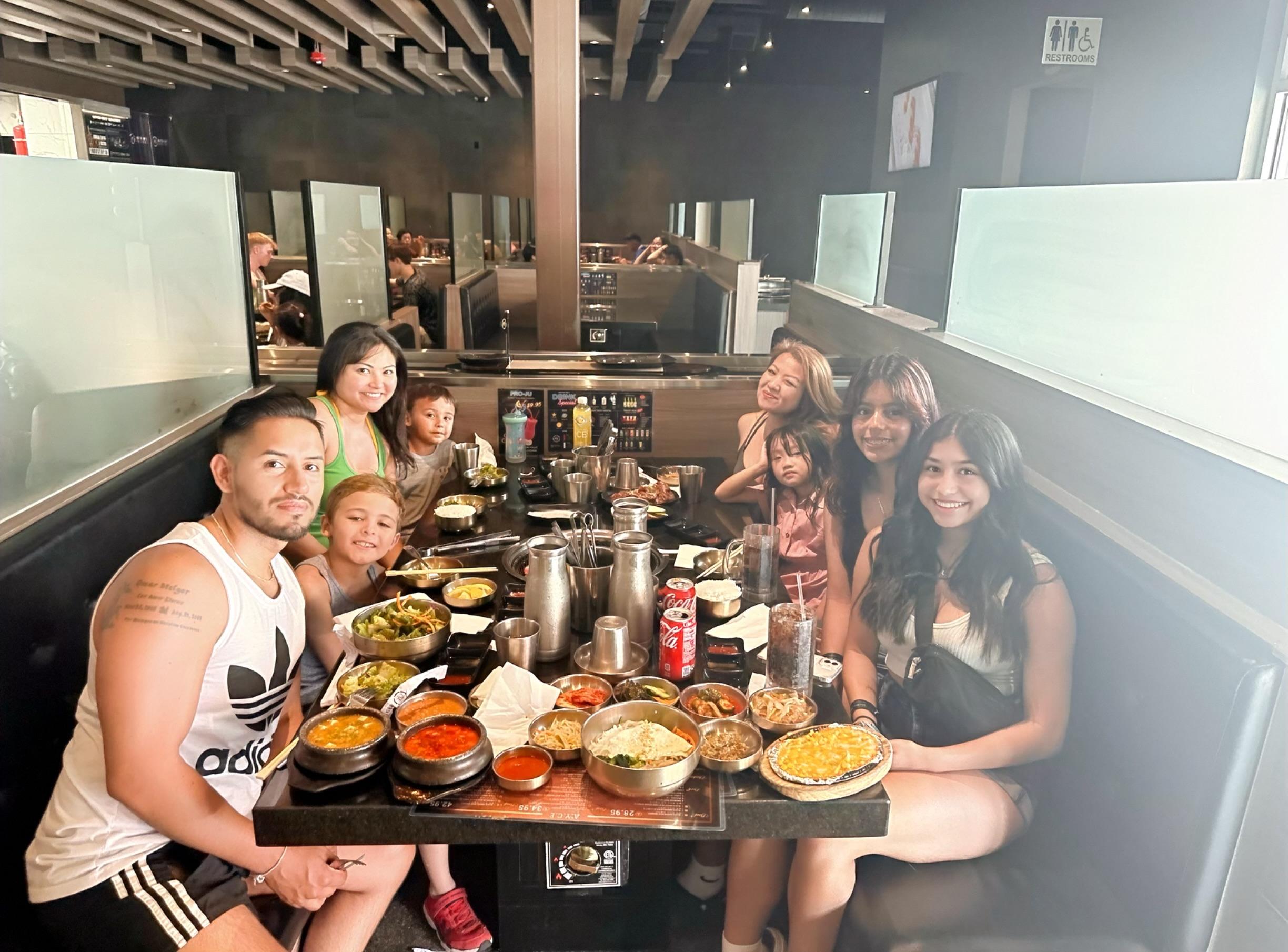 Master Kim’s Korean BBQ. Our favorite Korean restaurant in Las Vegas!
good food, good mood. Good friends