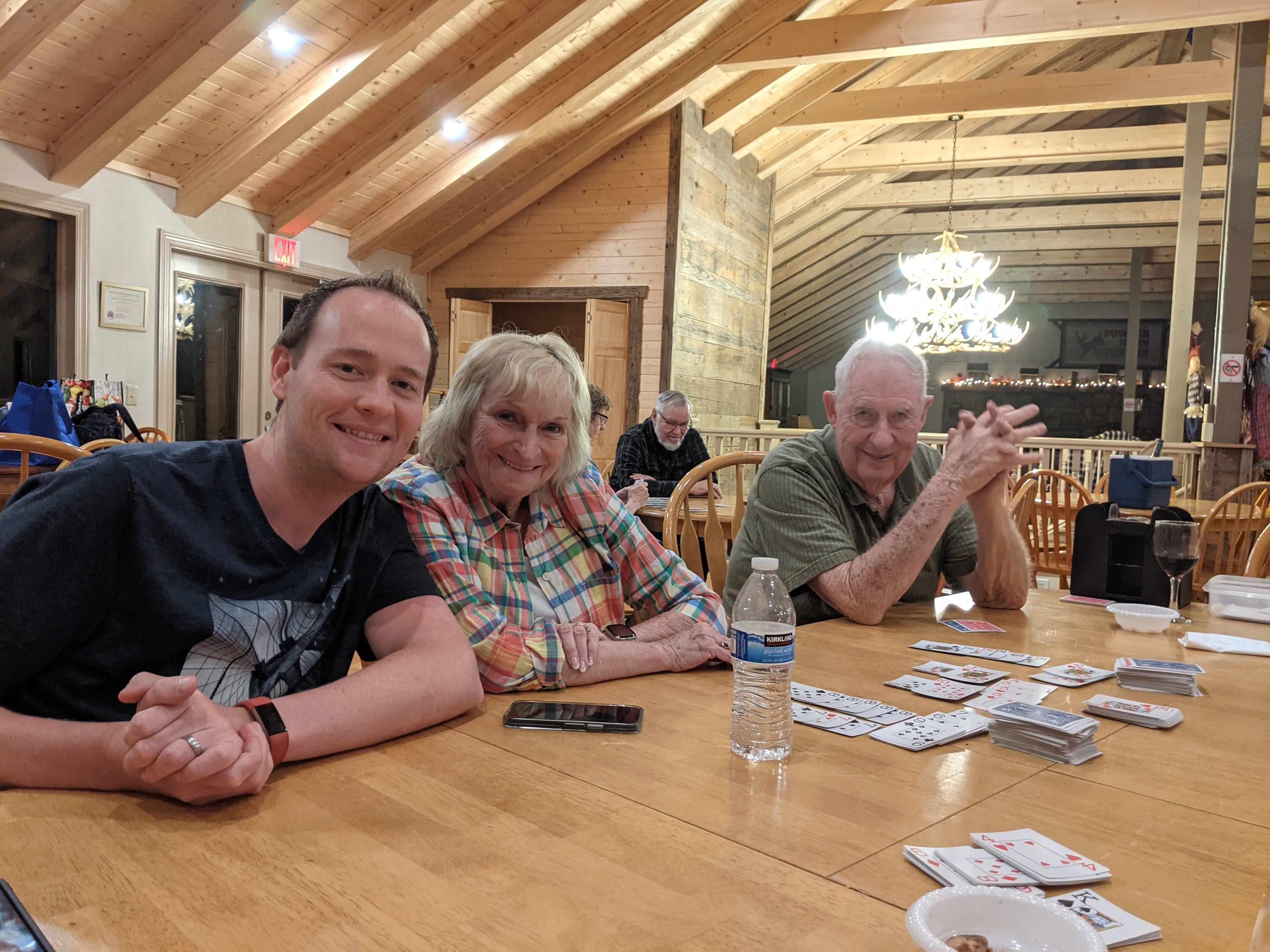 So many fun & sometimes quite competitive hand and foot games