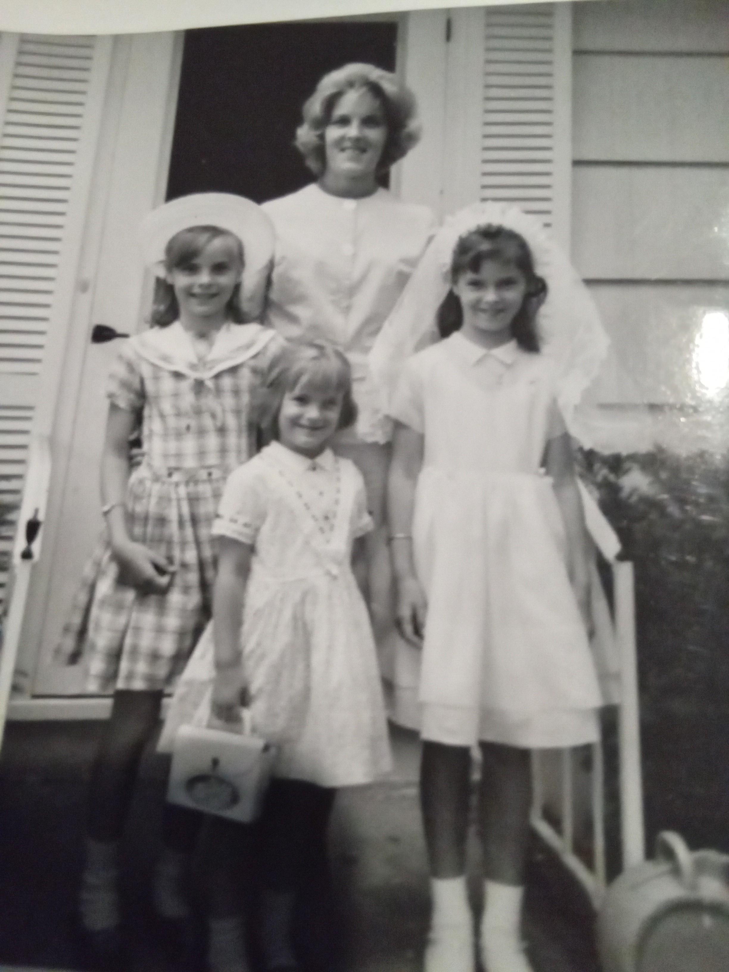Bird at my first communion (Margaret Sclafani Lemire)
