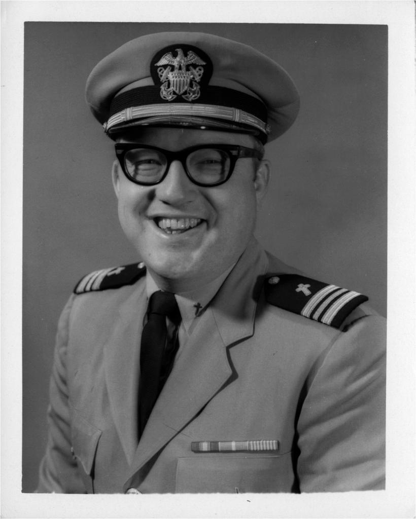 Lyman enjoying being a chaplain for the Navy.