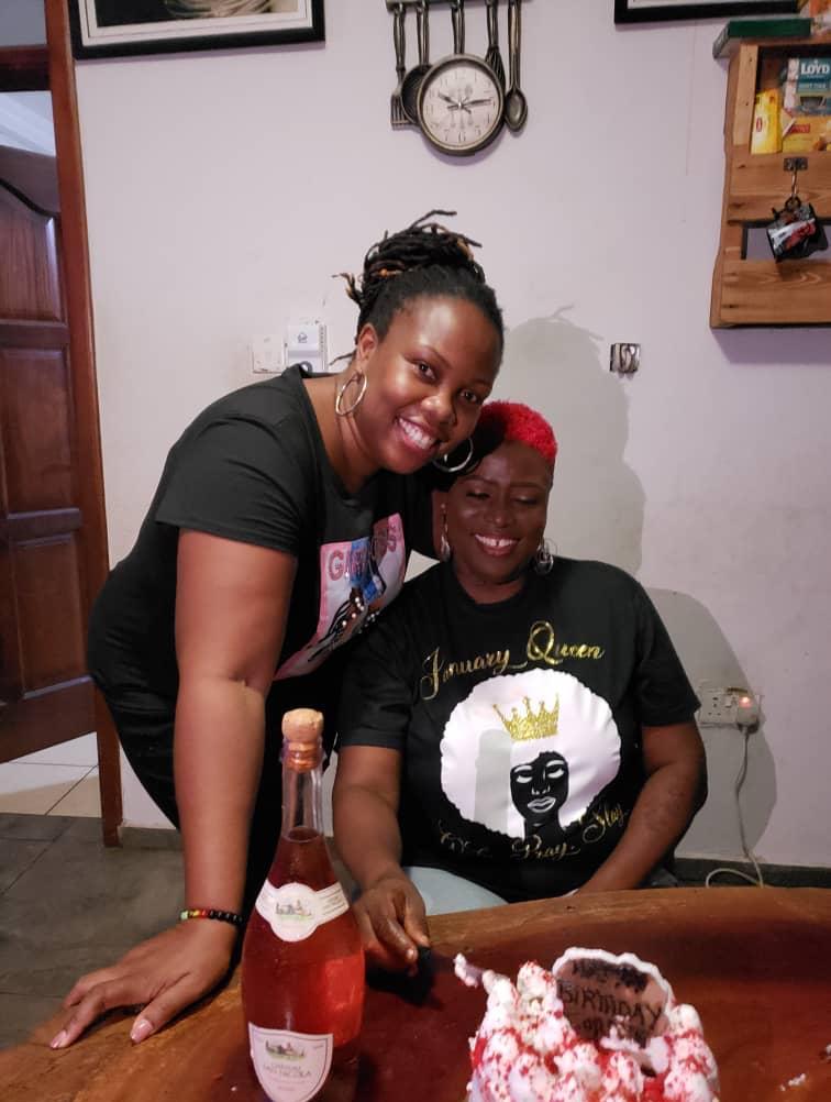 Cornie and sister, Francisca.
