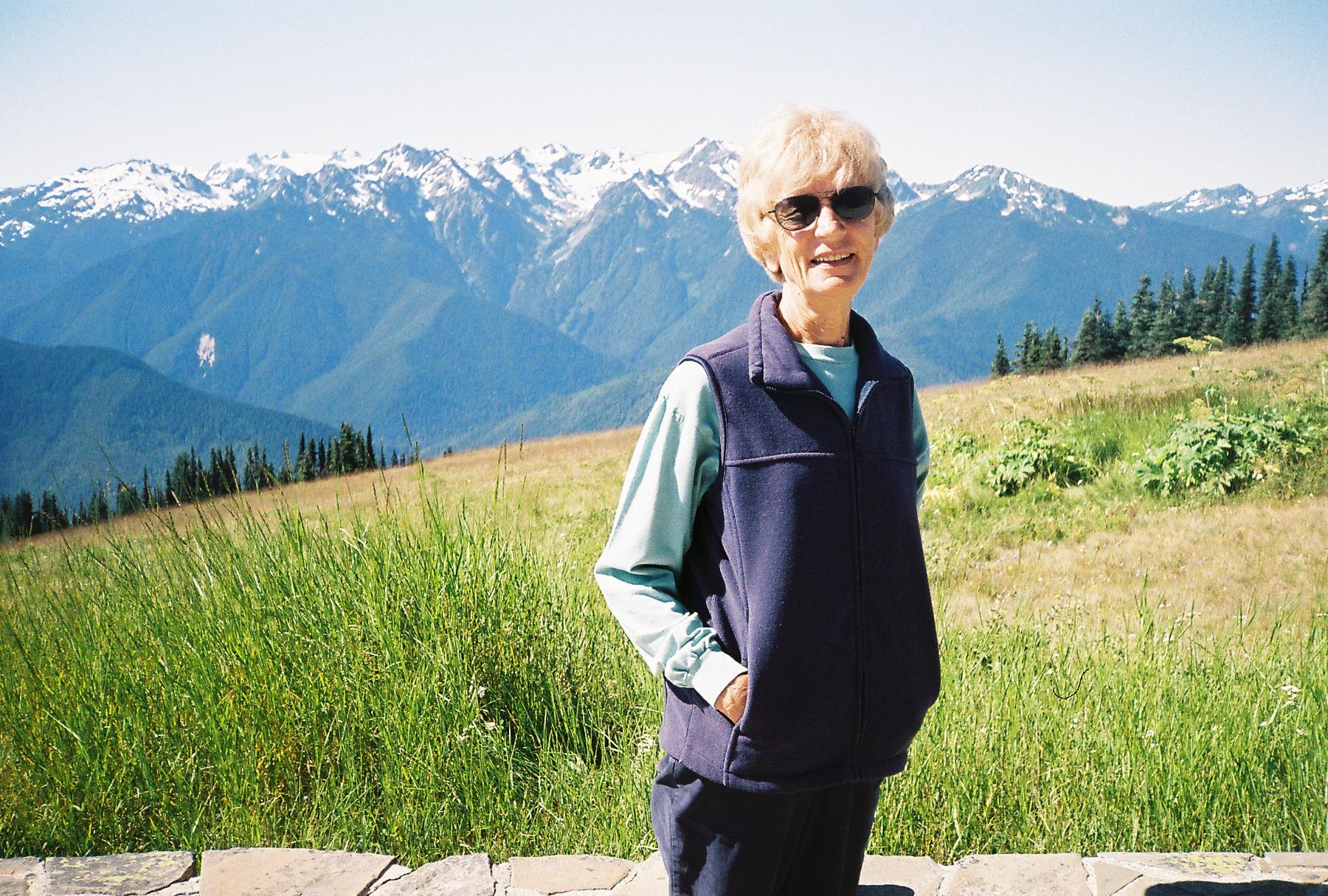 At Hurricane Ridge in the Olympic Mountains