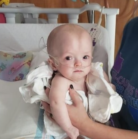 Almost 1 year old Oscyr, unstoppable courage.