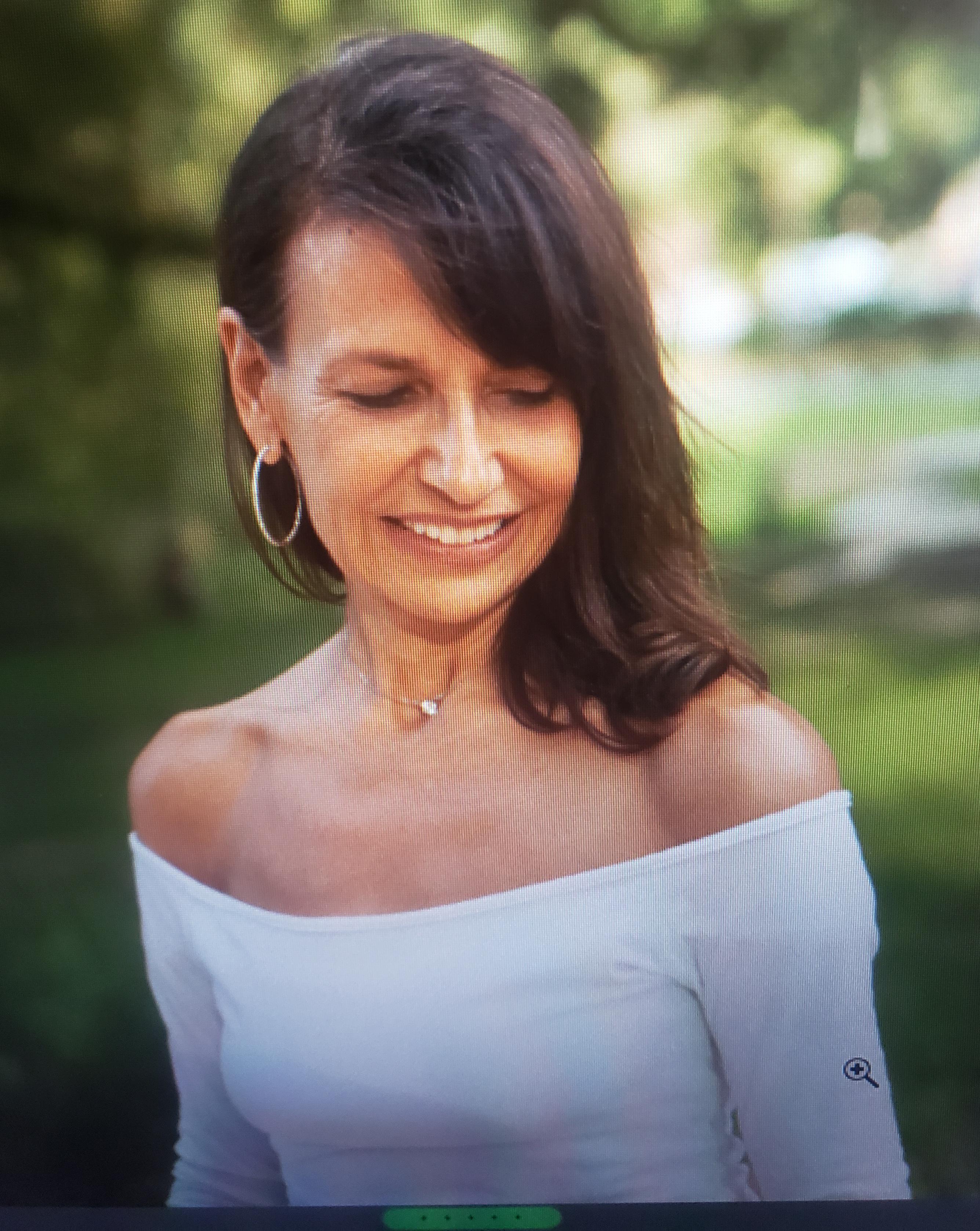 A photo a dear friend (Barb) took of her in The Villages in August 2020.