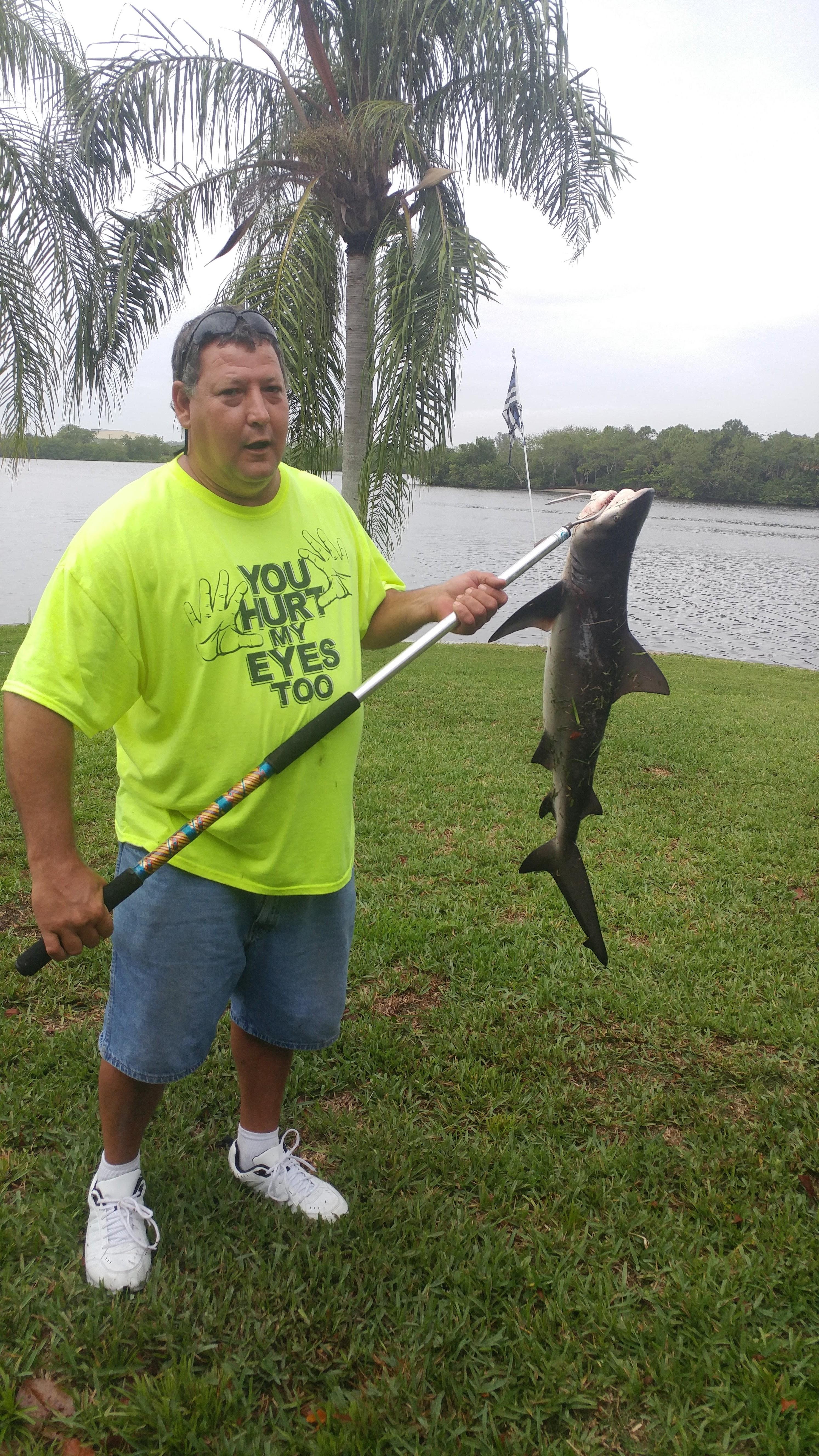 Rob with his shark...2017