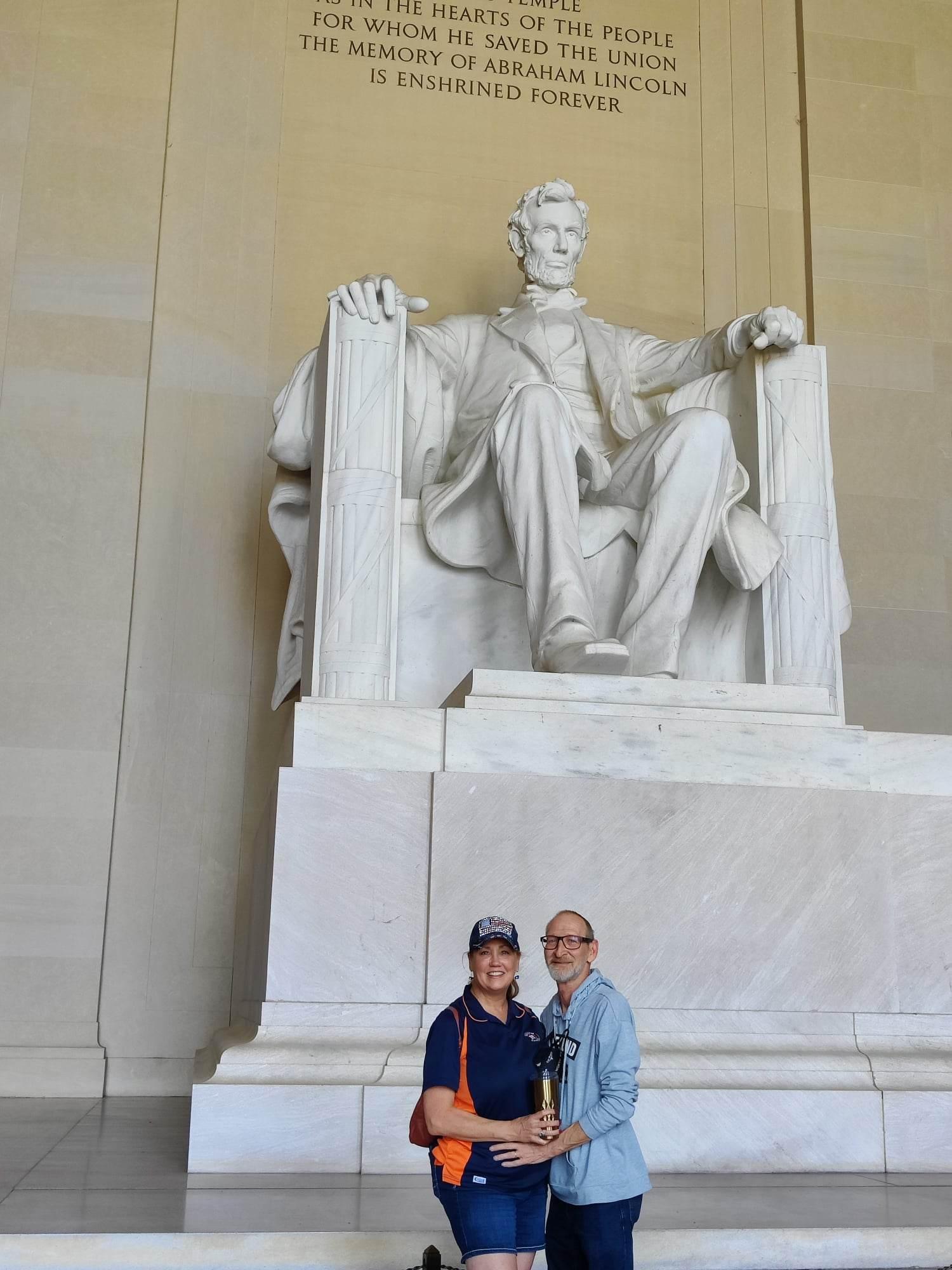 Dave and Stacy in Washington D.C