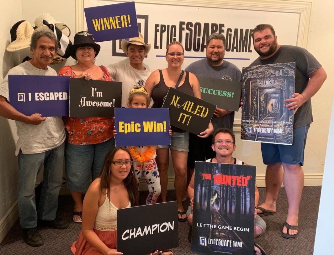 Escape room together
