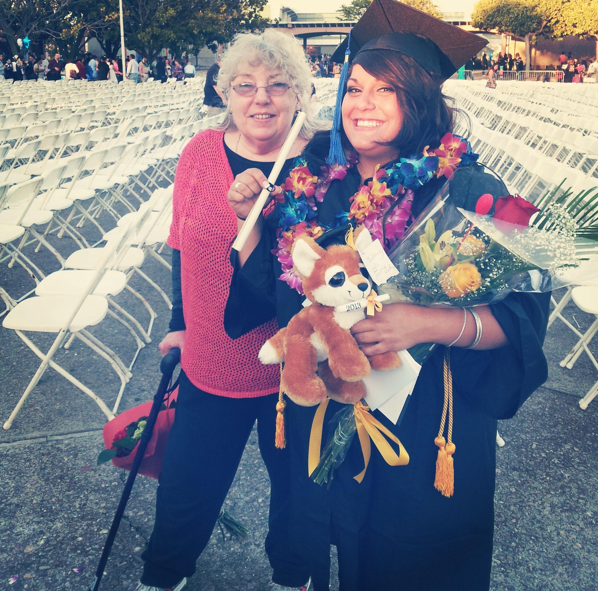 Graduation from medical assisting school inspired by my grandma.