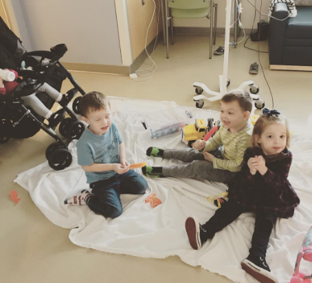 Oscyr met his best friends on an oncology waiting room floor.