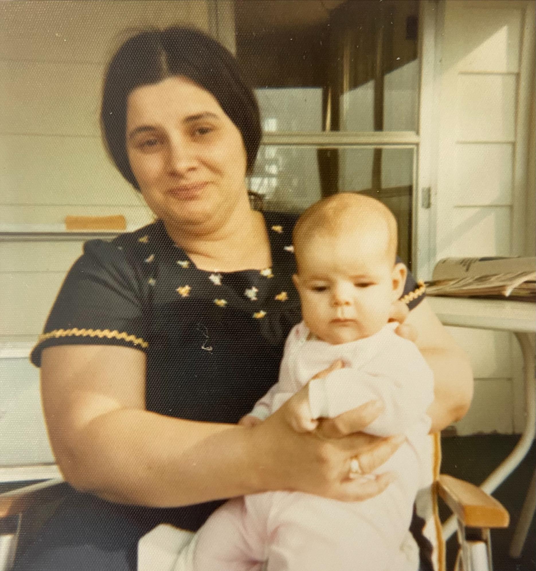 Mommy and baby Ruth in Hannibal
