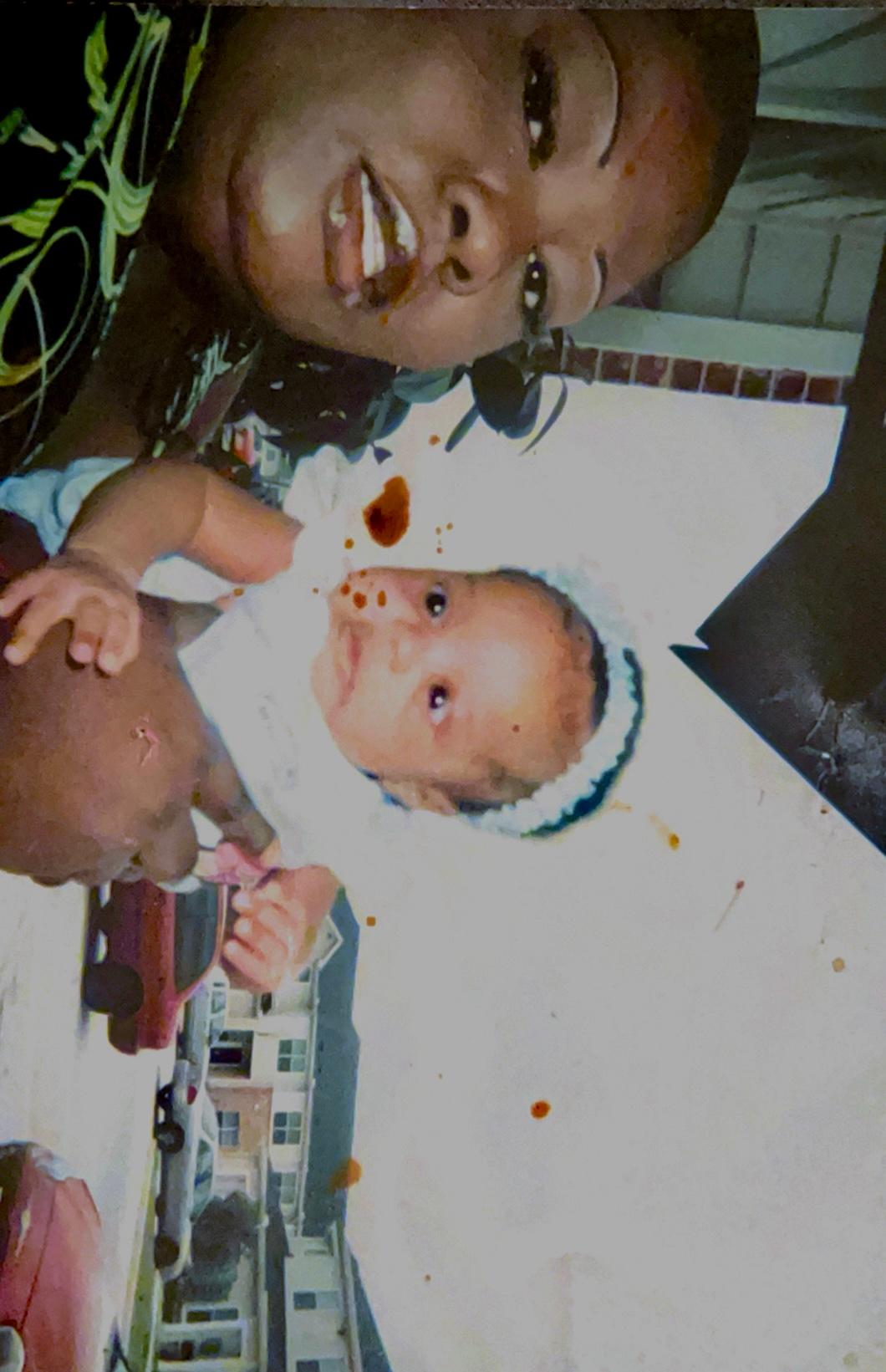 Her holding me as a baby🤎 always felt genuine love from her since before i could even fully comprehend it🤎