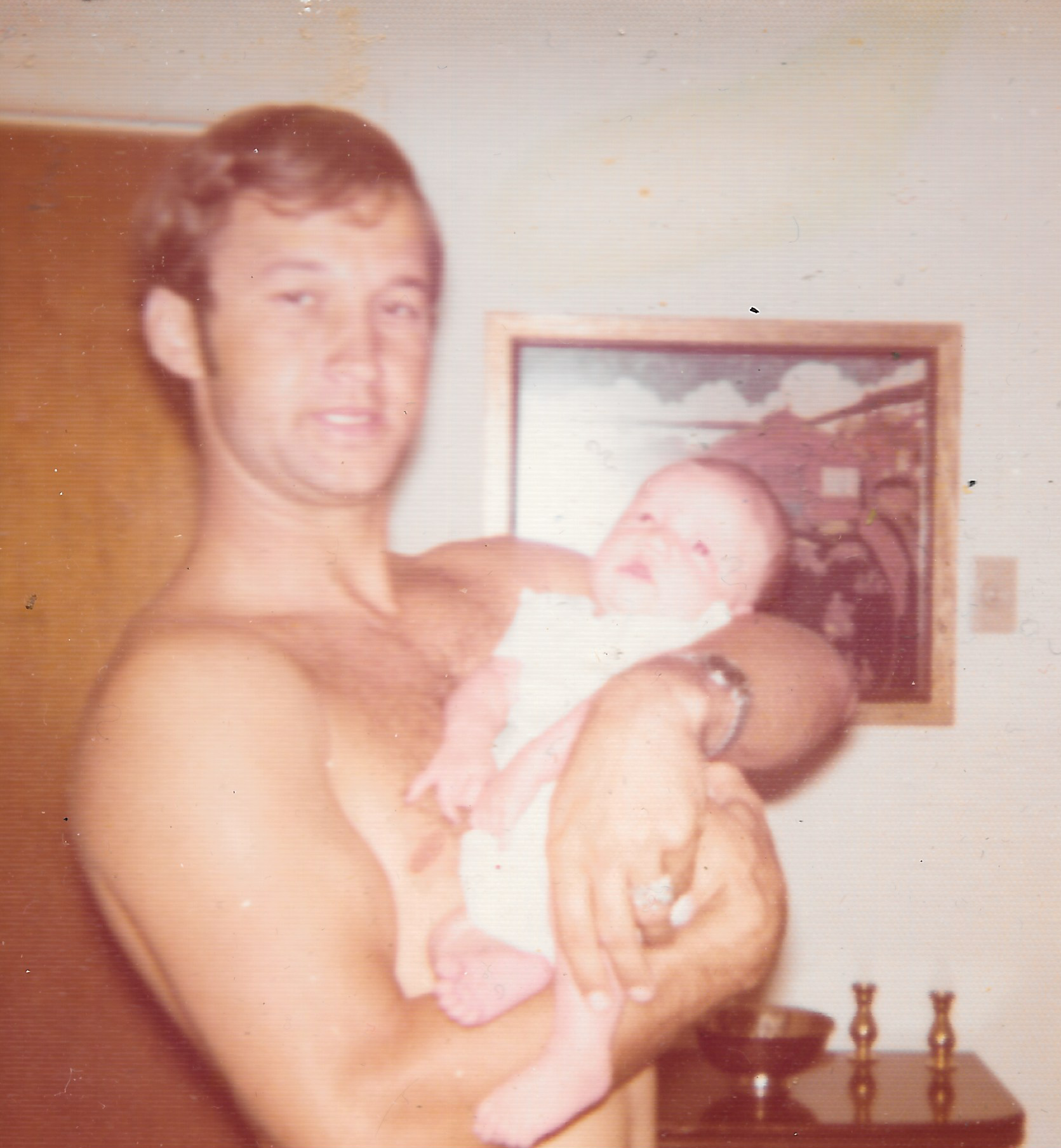 Baby Jamie and his Dad