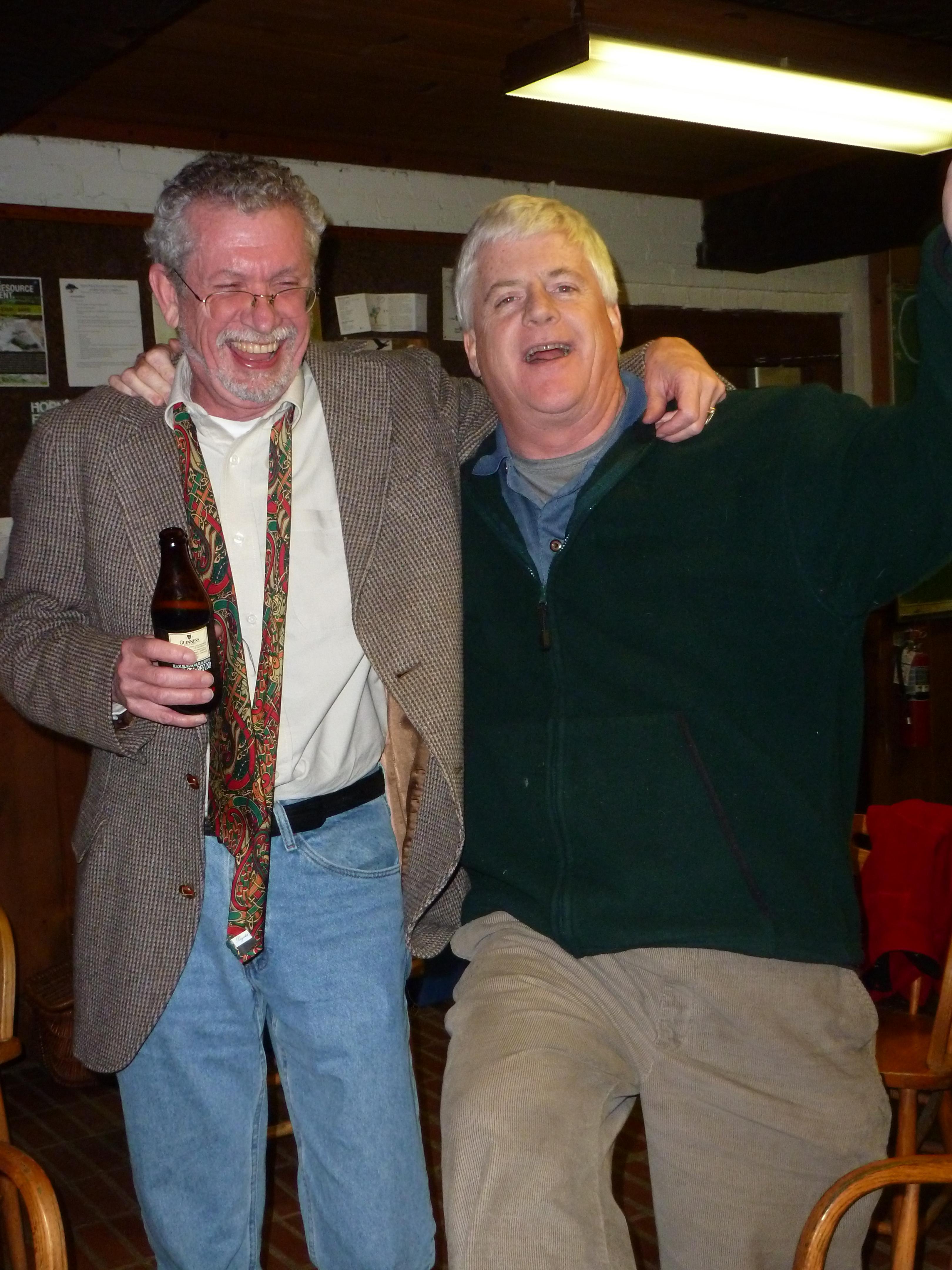 Thanksgiving at Horn Lodge (Macomb, IL). Tim and BIL, Ed. These two could raise some shennanigans together for sure! May they both rest in peace. Very much loved!