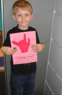 From his WSU Kindergarten class