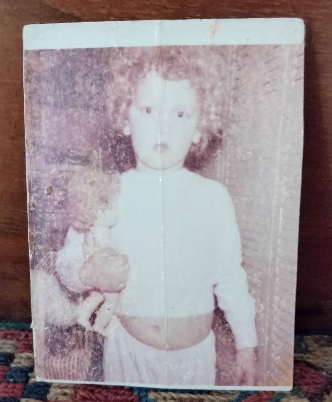 Mom as a small child