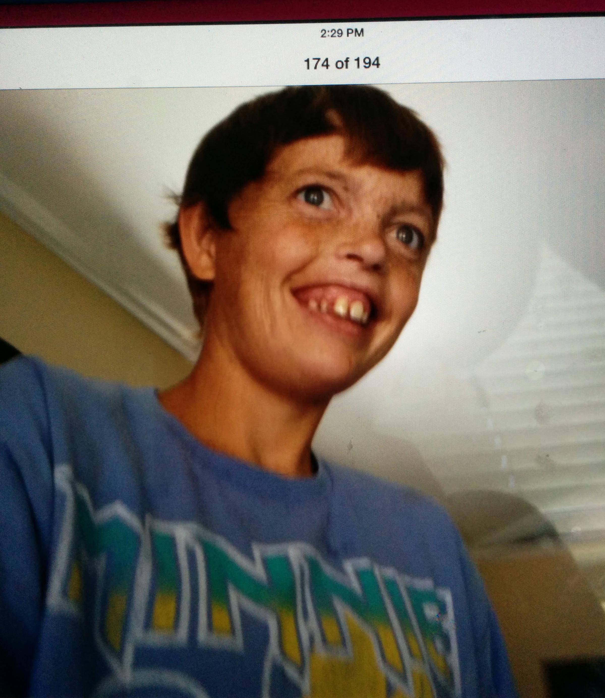 One of the many pictures Ashley would take with her tablet.