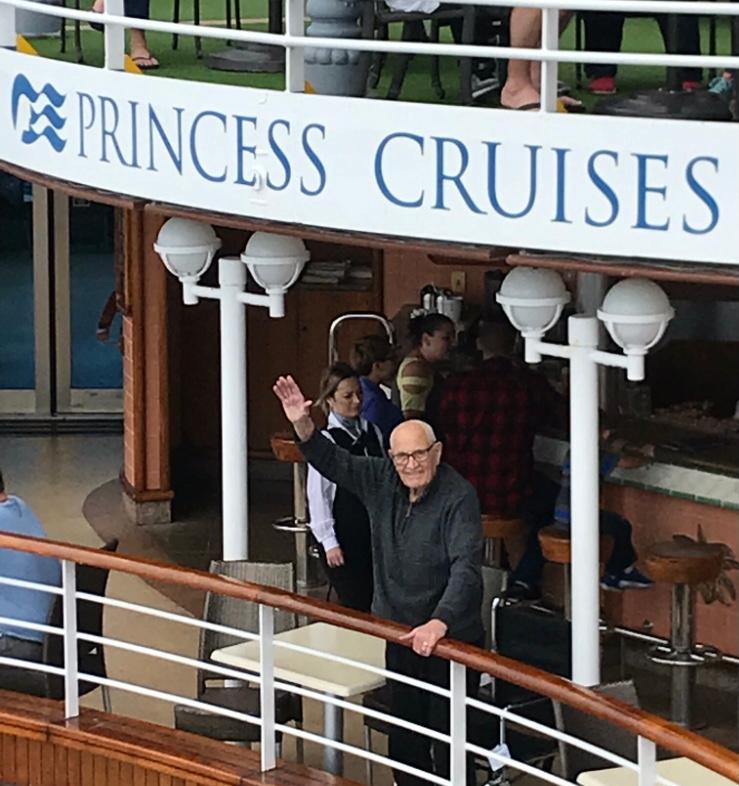 “Cruising”… one of George’s favorite pastimes!