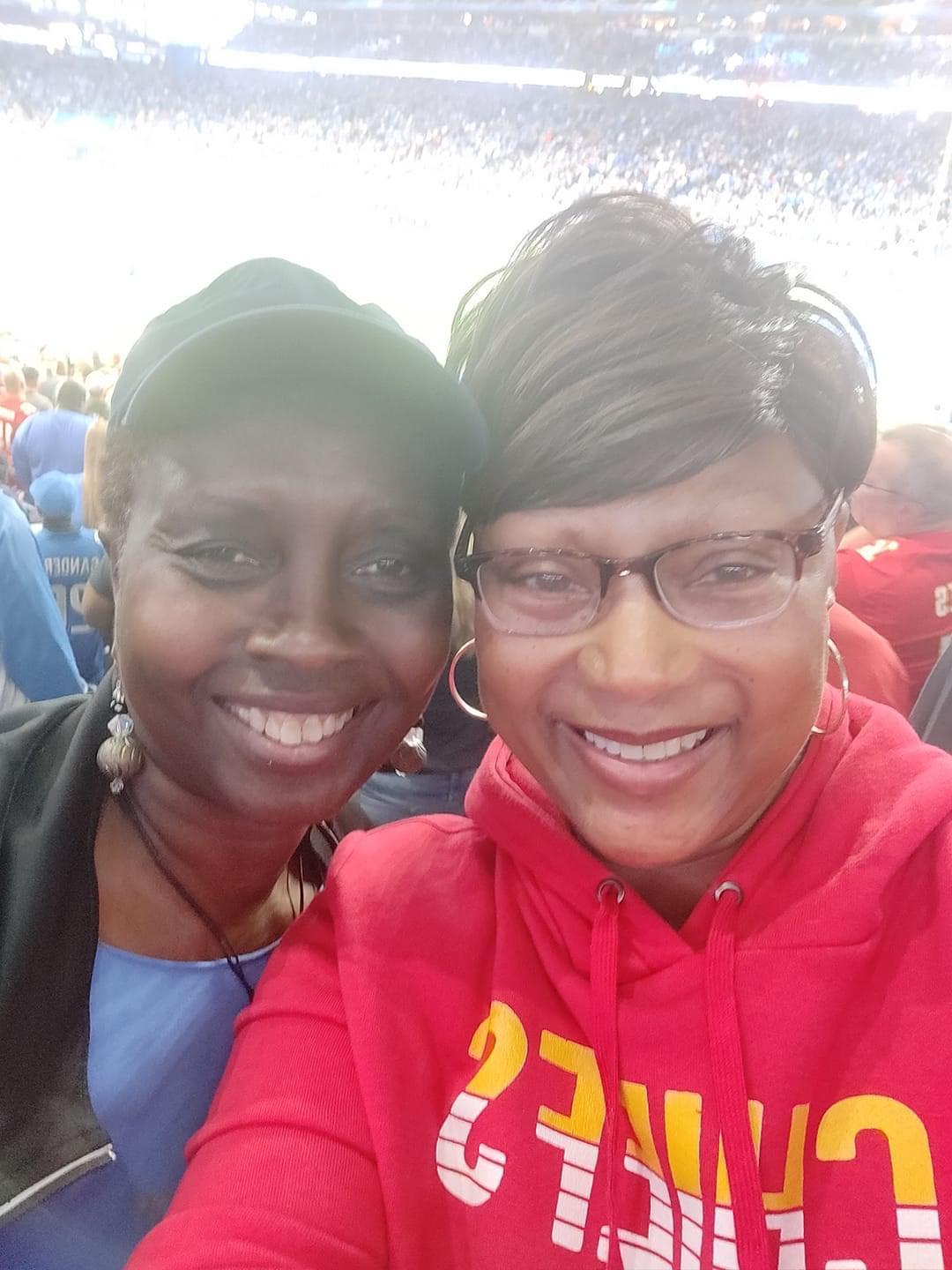 Stephanie and Cheryl