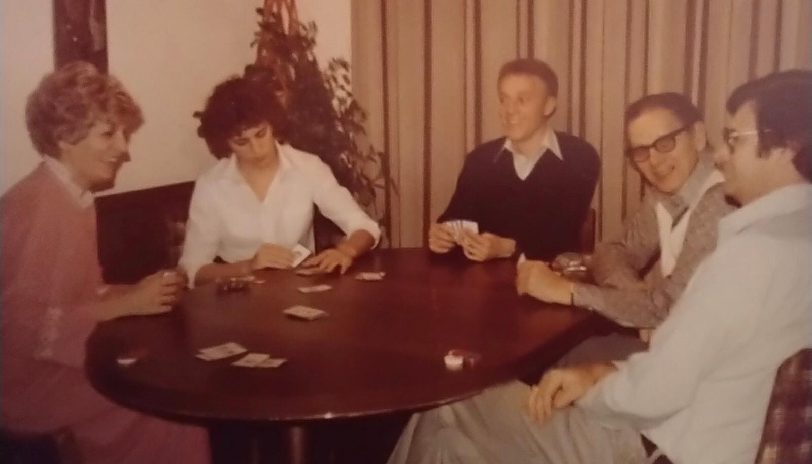 You can't be a Schultz and not play cards!