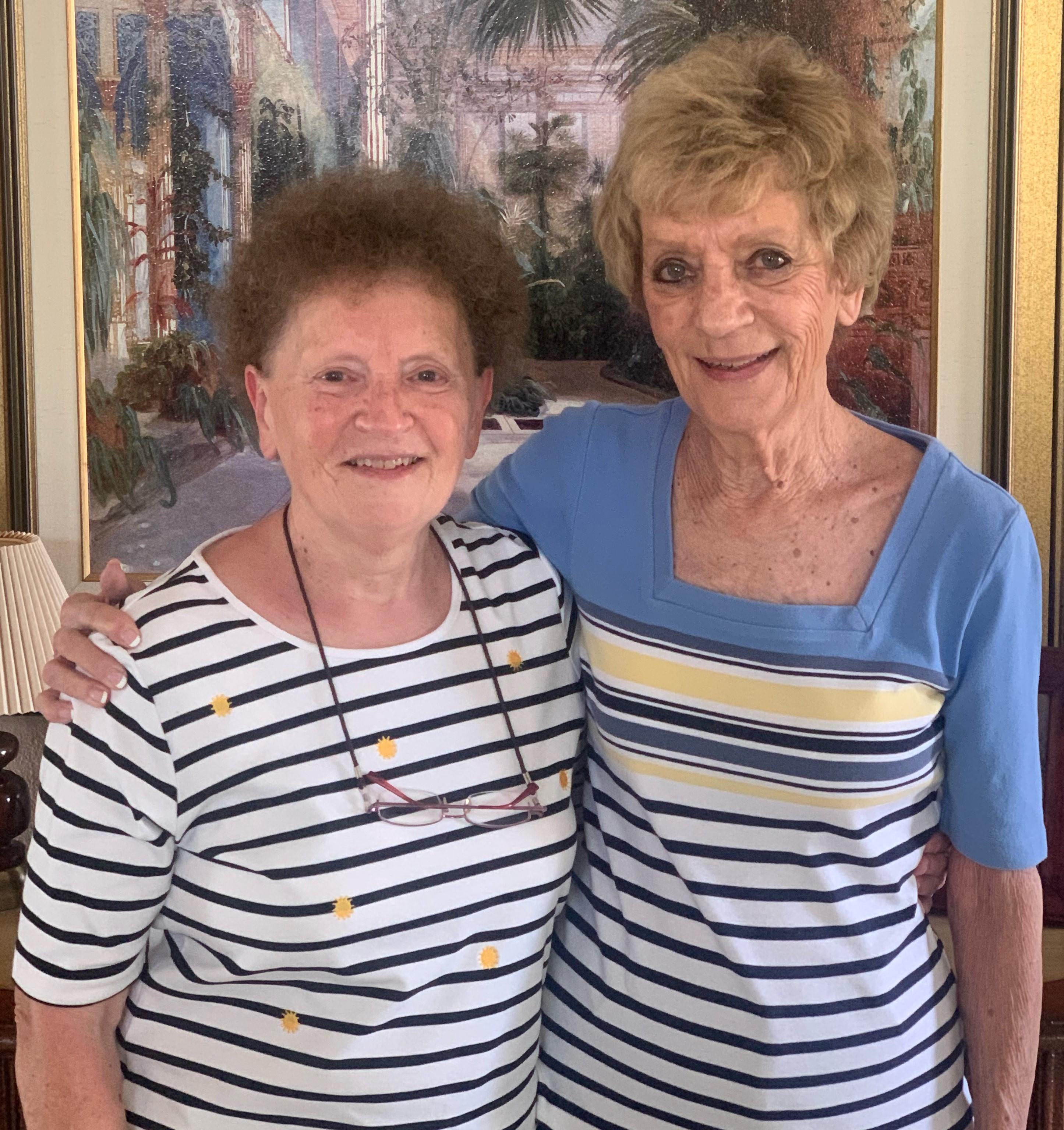 Mom and Mary in Goodyear, spring 2021