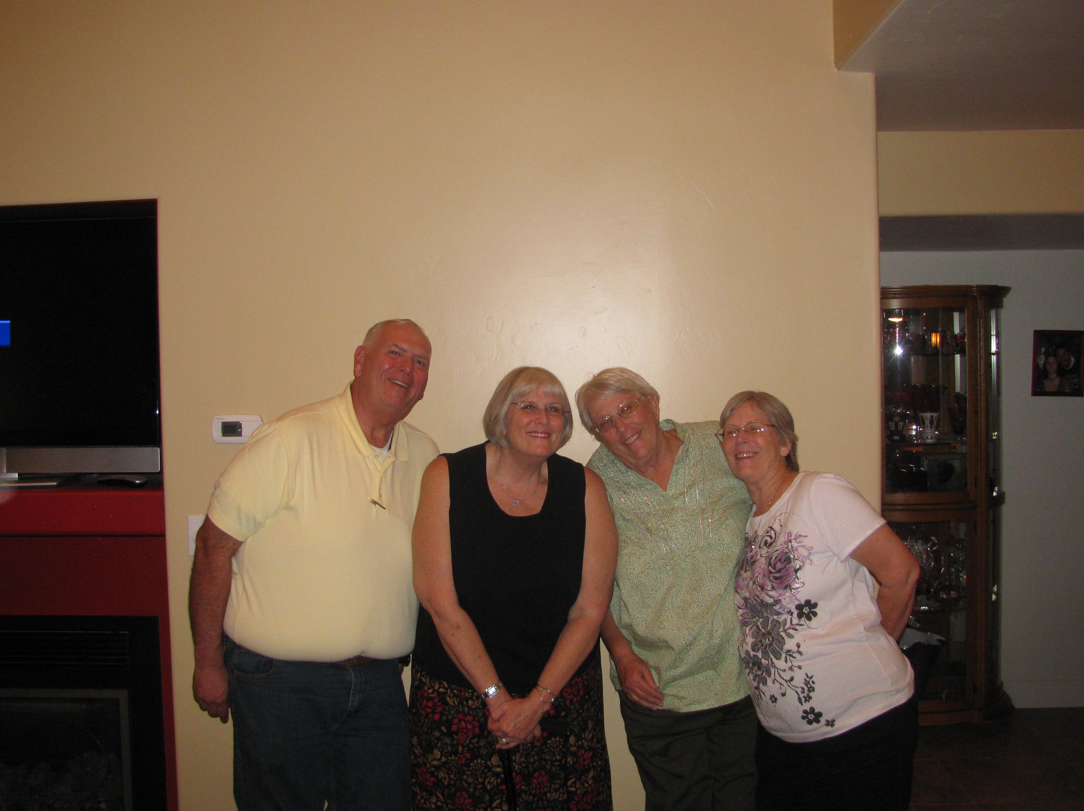 Eklund kids leaning on each other.