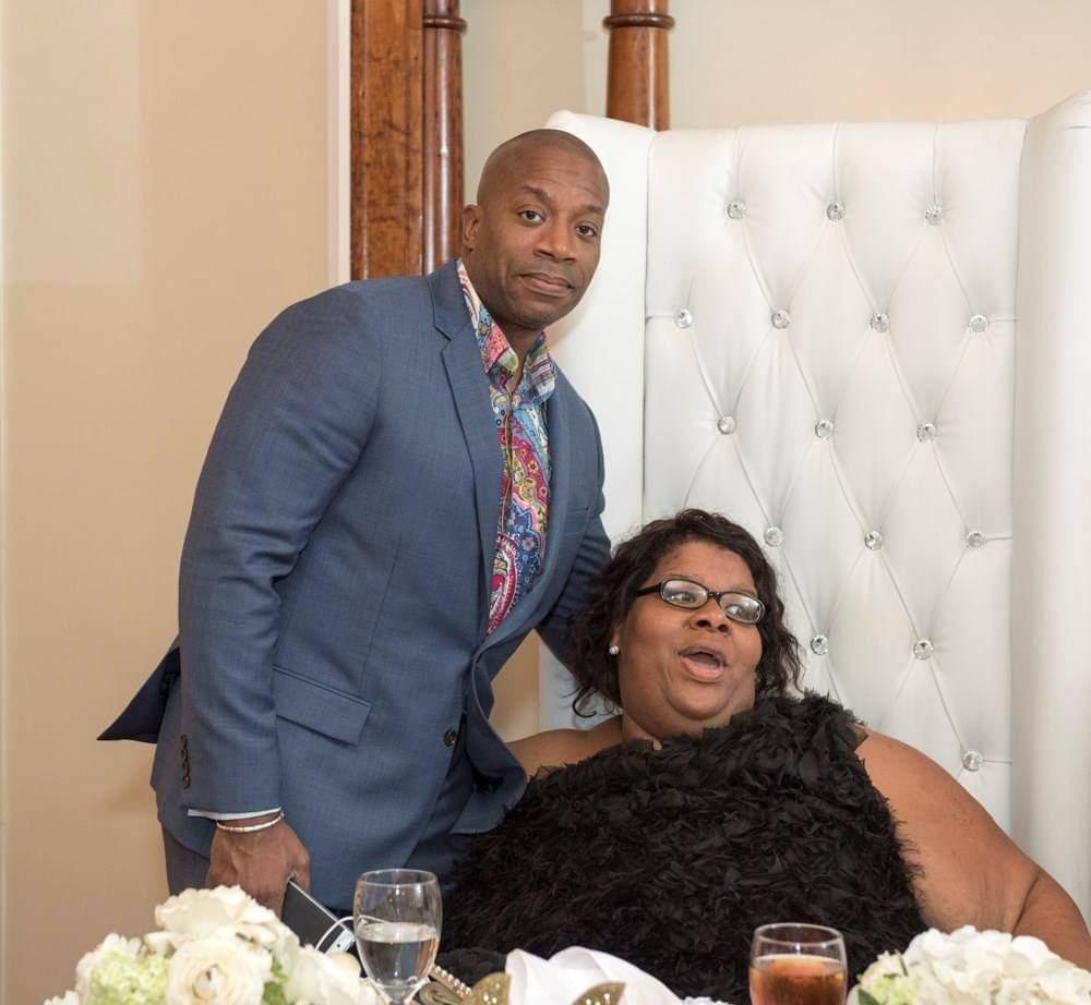 My sister & I celebrating her 15th wedding anniversary