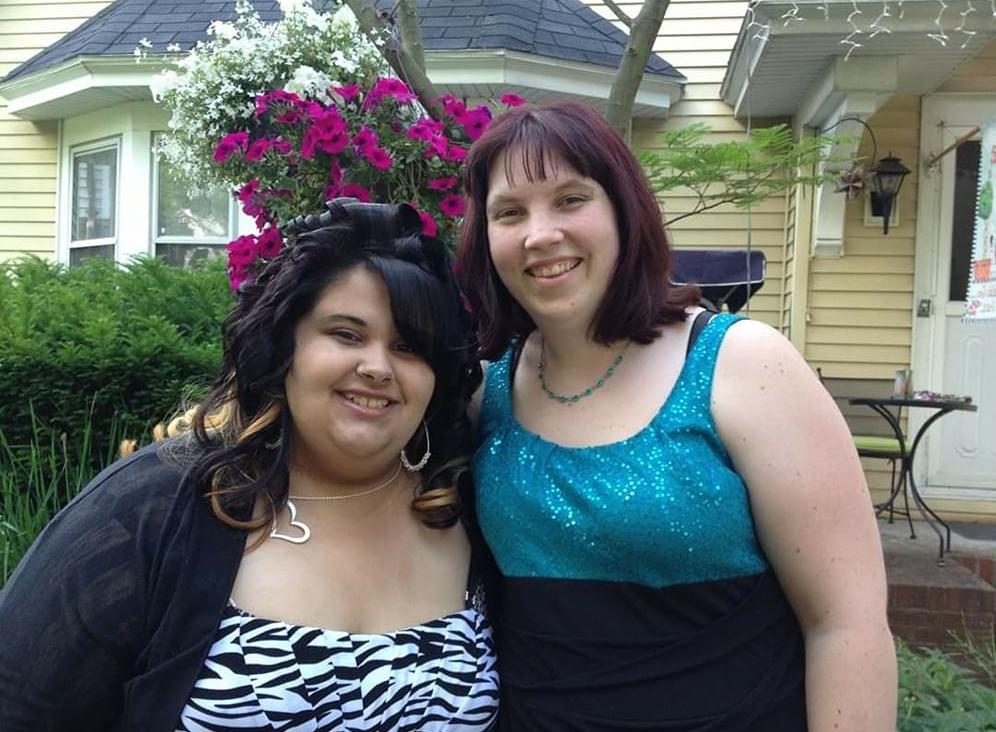 Junior prom. The first dance I'd ever gotten to go to with people that actually cared about me. Shannon welcomed me into the Shan/Ange/Des friend group so readily. I'd spent four years in an abusive friendship, and Shannon was there for me, to be a new kind of friend, one I'd never known before. A kind one, a compassionate one. One that wouldn't hurt me. Thank you so much Shannon, for welcoming me and changing my life for the better.