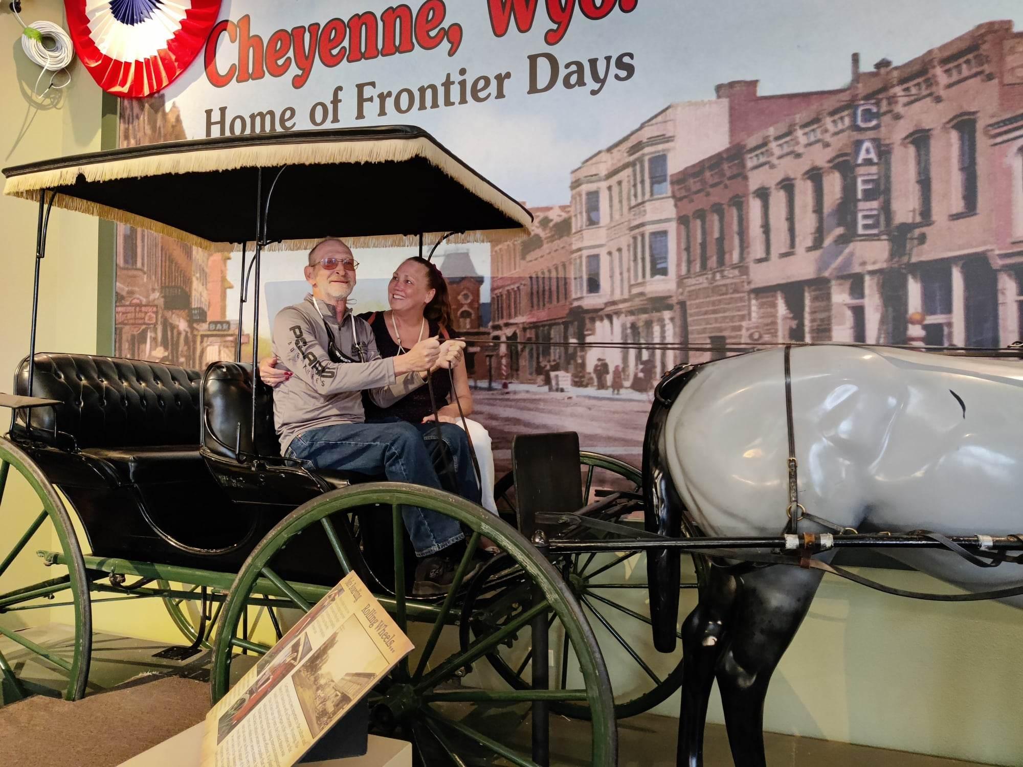 Visiting Cheyenne