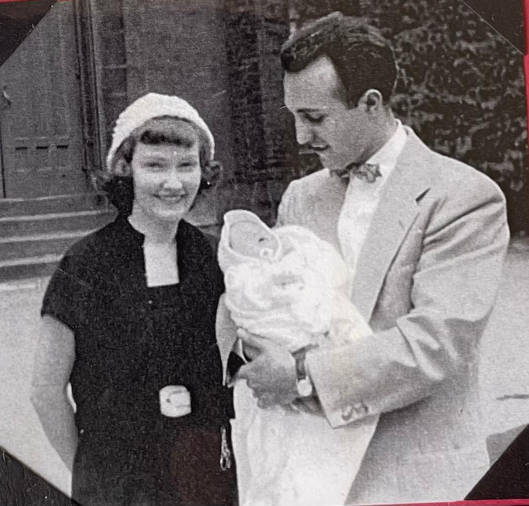 Mom & Dad with Sam