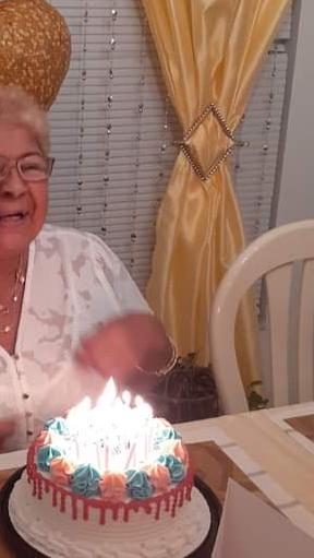 My beloved Mother. It's not goodbye it's see you later. We will all miss you dearly Mami. 