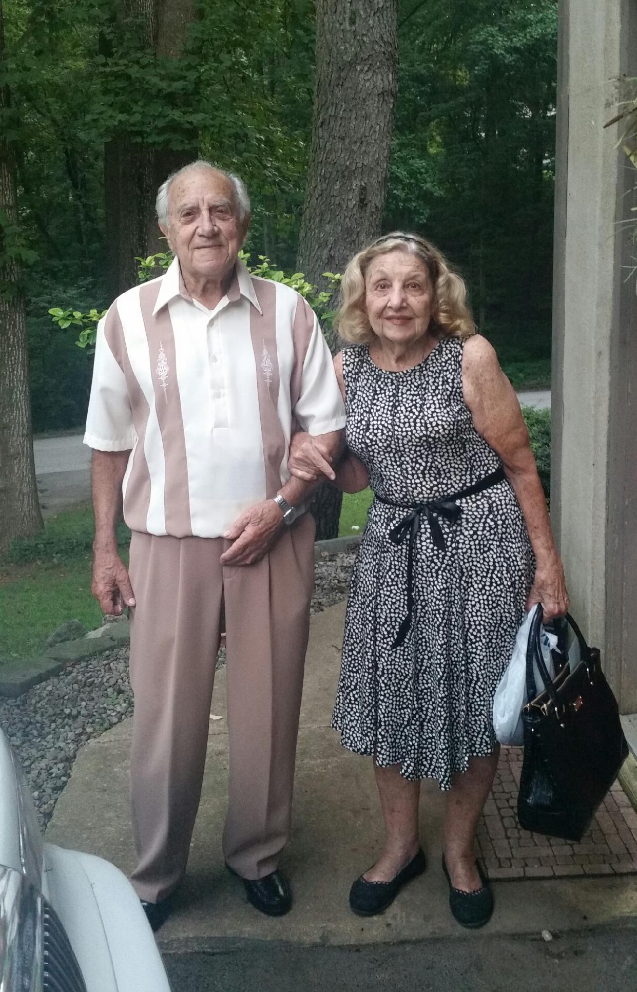 Pedro DiPiero With Anne DiPiero 65 years of marriage ❤️